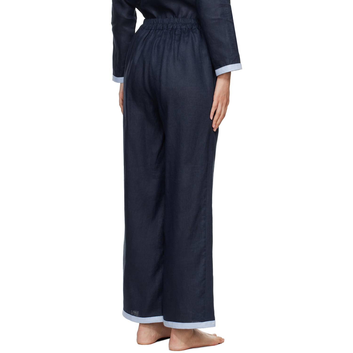  Sleeper Navy Garrick Trousers 