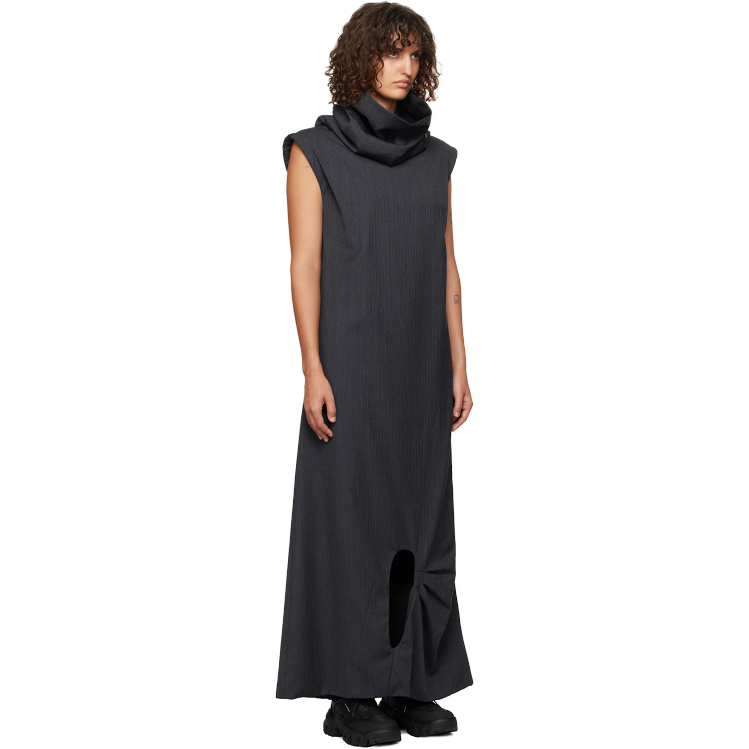  Ader Error Gray Product. 61 Maxi Dress 