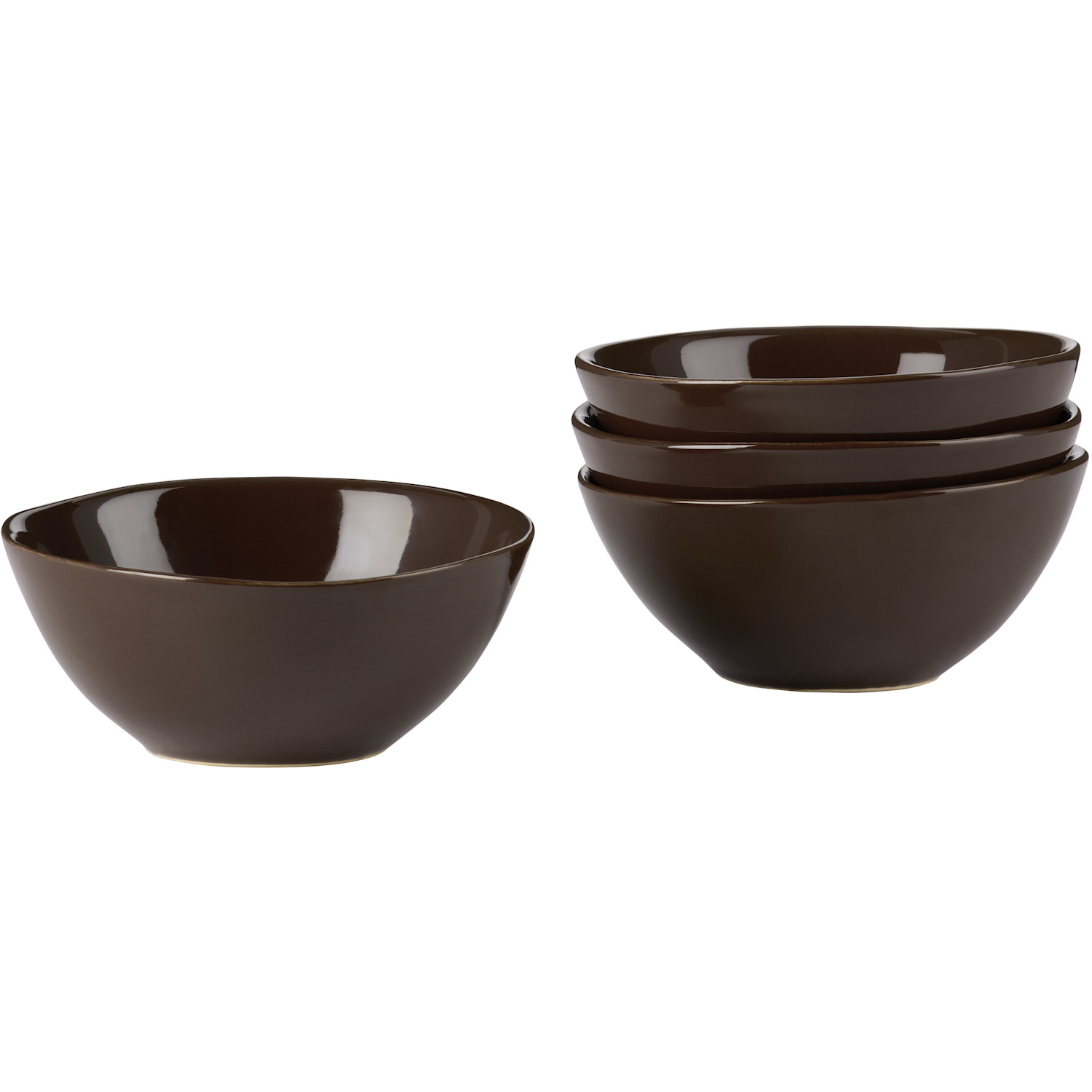  The Conran Shop Brown Luna Dipping Bowl Set, 4 Pcs 