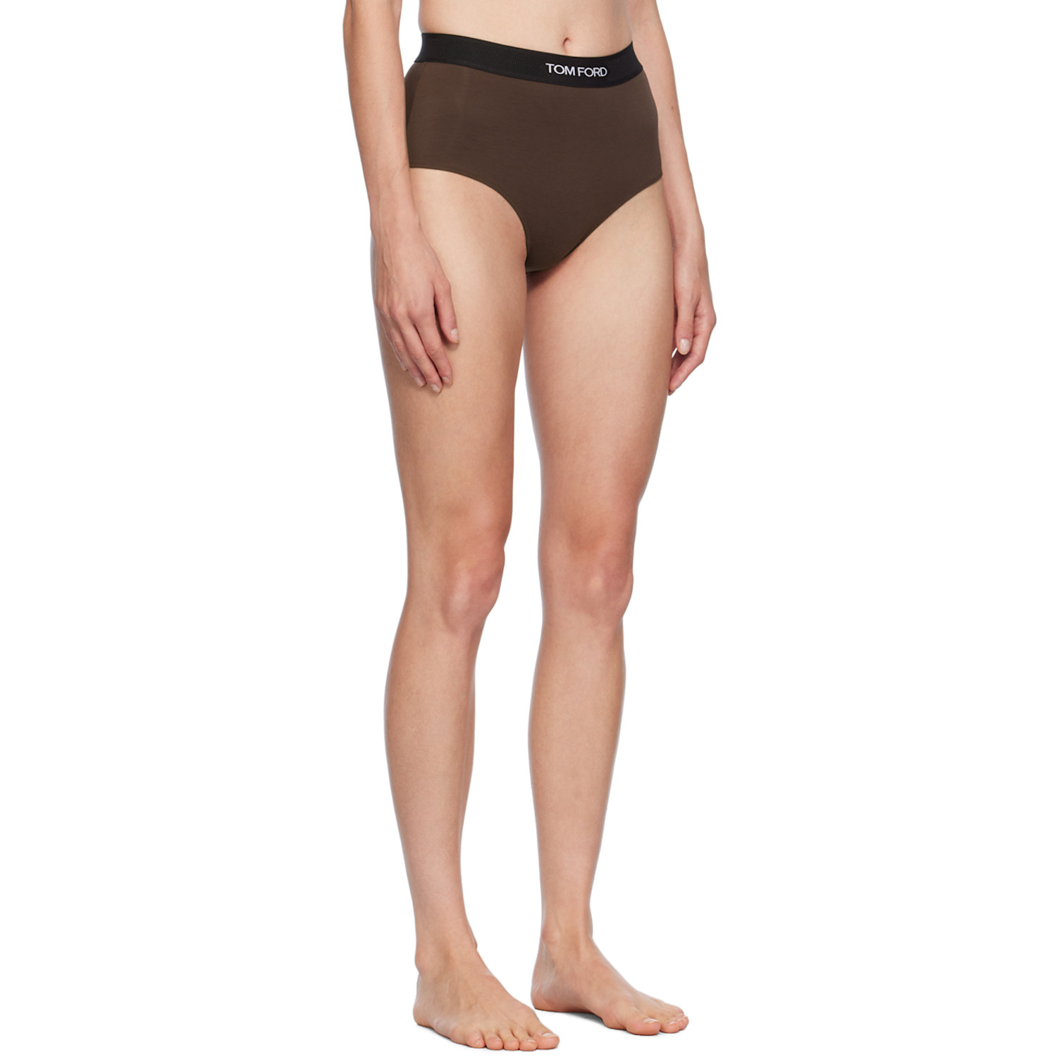  Tom Ford Brown Modal Signature Briefs 