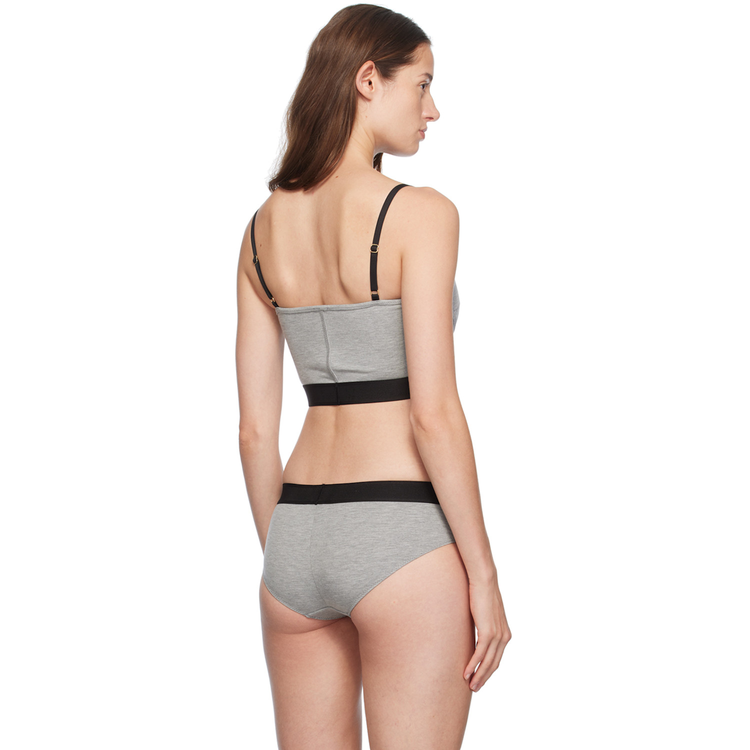  Tom Ford Gray Modal Signature Camisole 