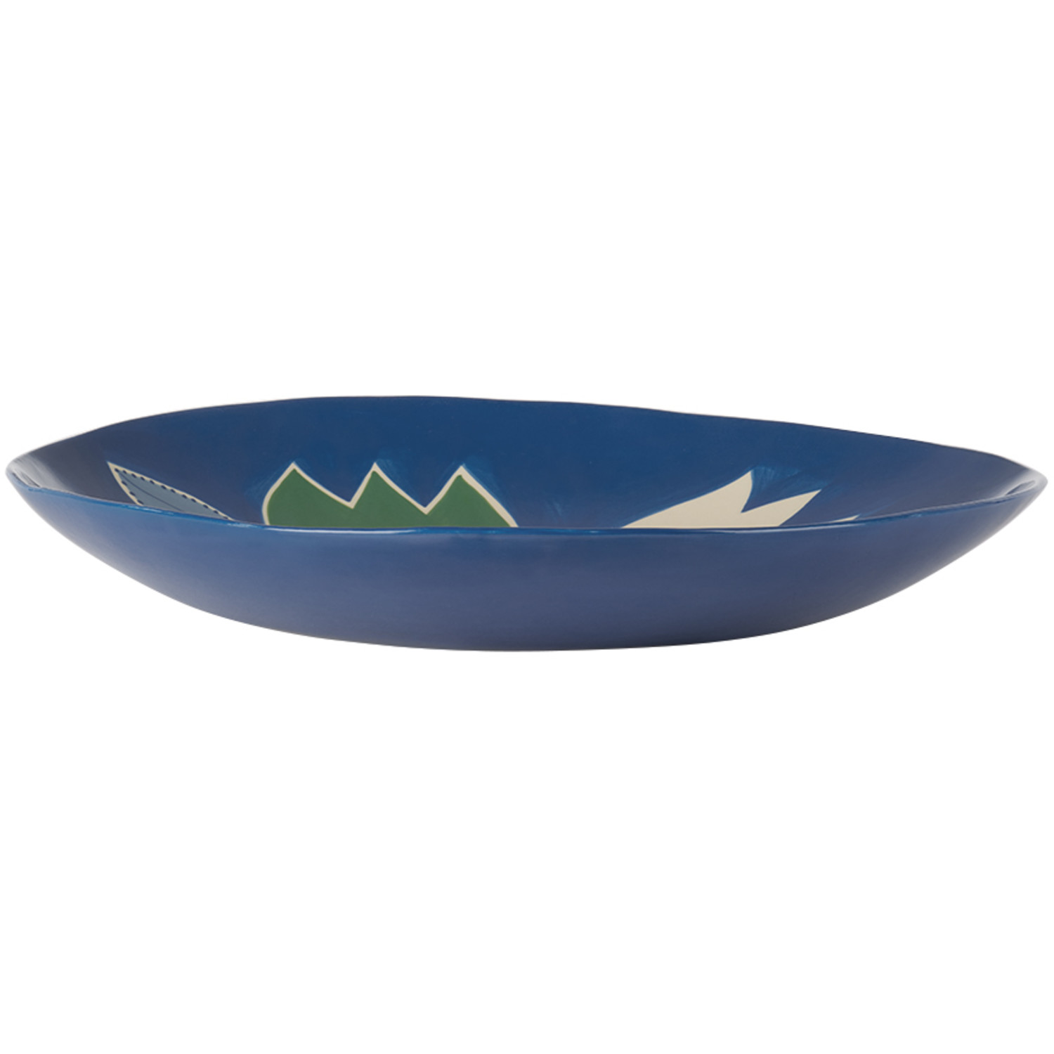  Laetitia Rouget Blue Tulip Fruit Platter 