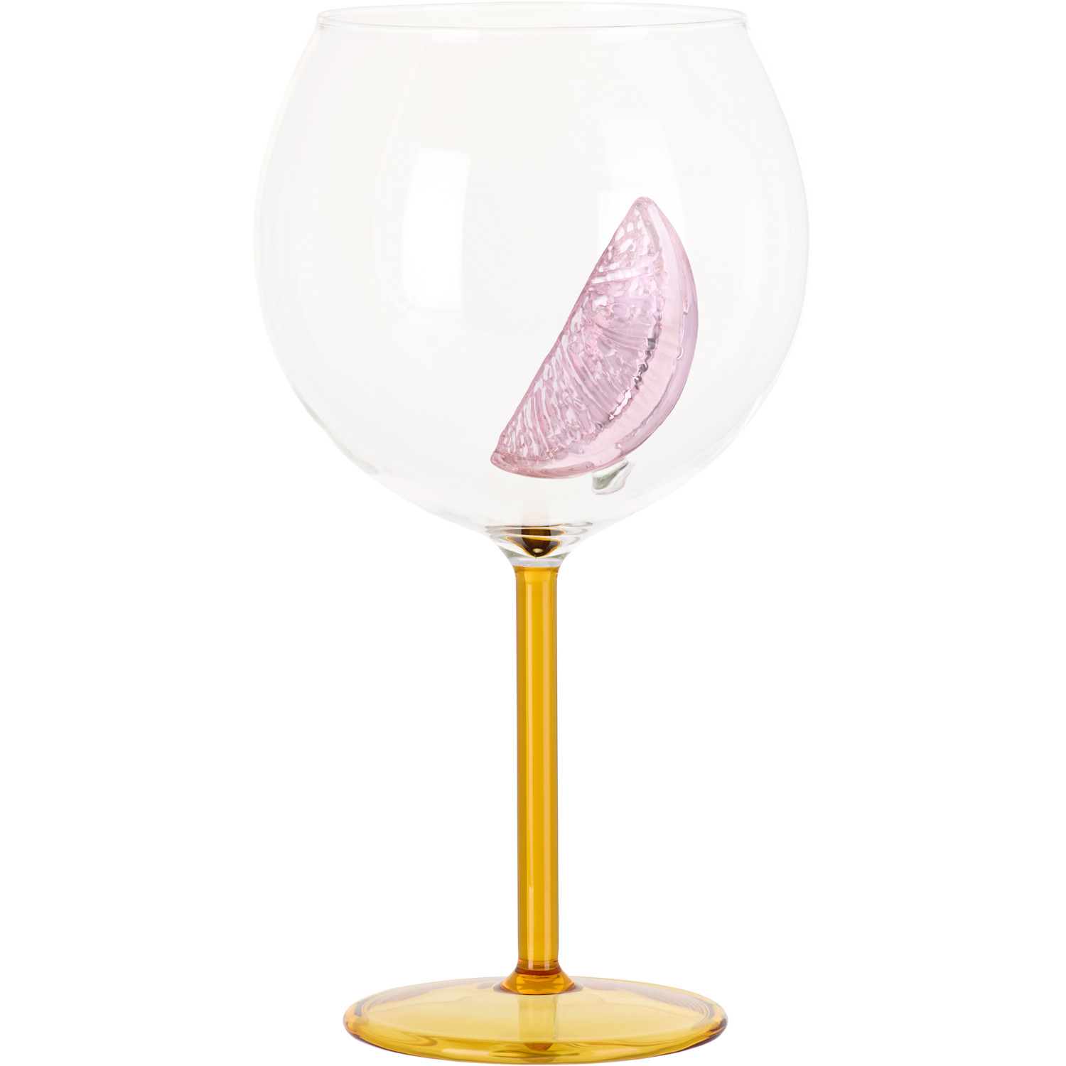  Maison Balzac Yellow 'le Spritz' Glass 
