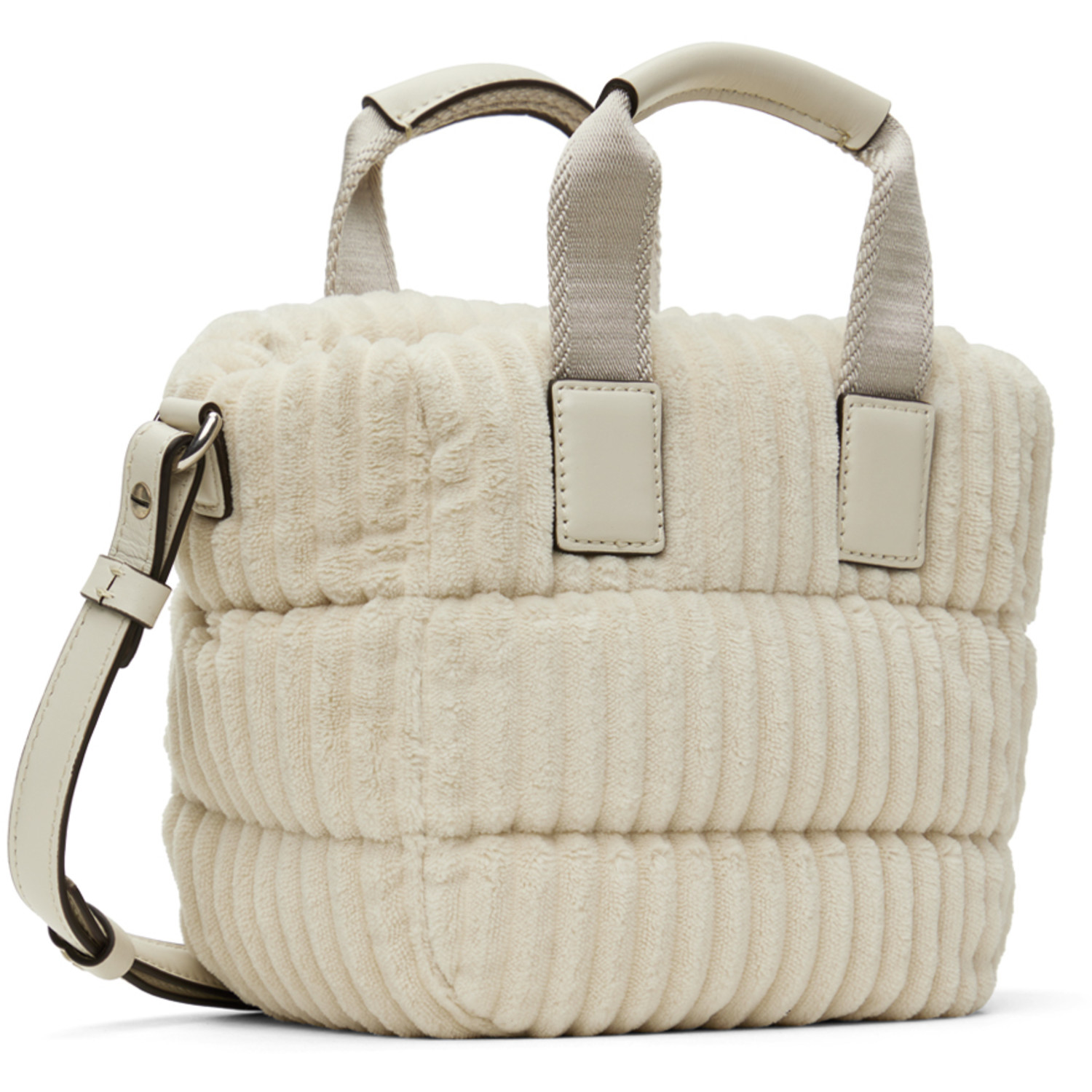  Moncler Off-white Micro Caradoc Tote 