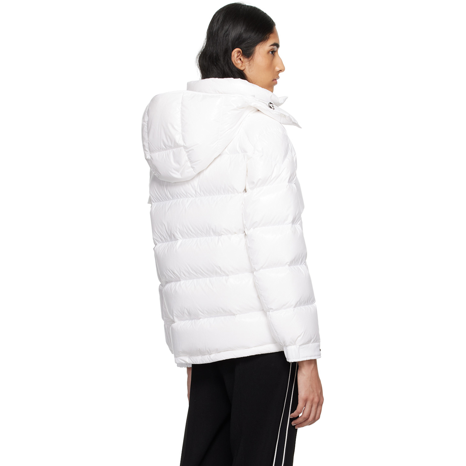  Moncler White Maire Short Down Jacket 