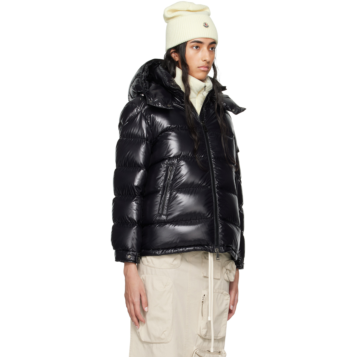  Moncler Black Maire Down Jacket 