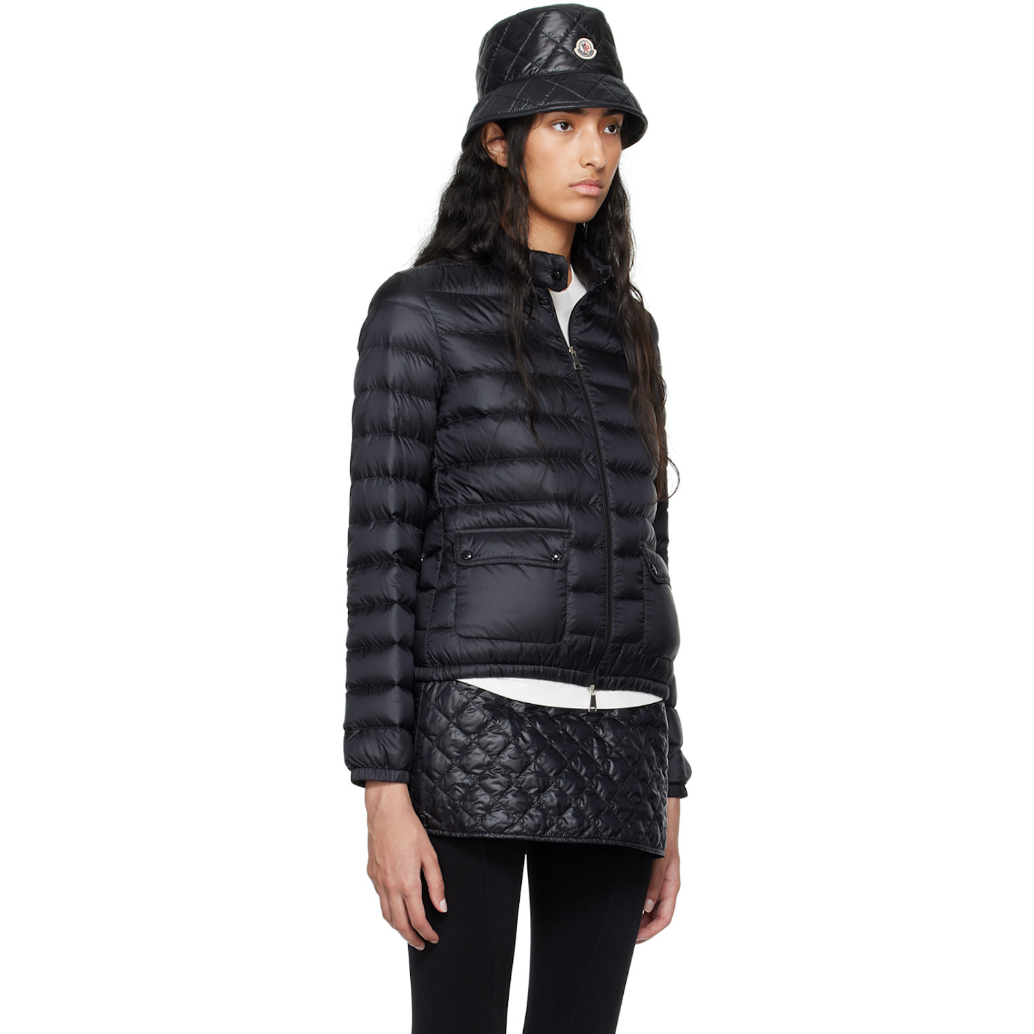  Moncler Black Lans Down Jacket 