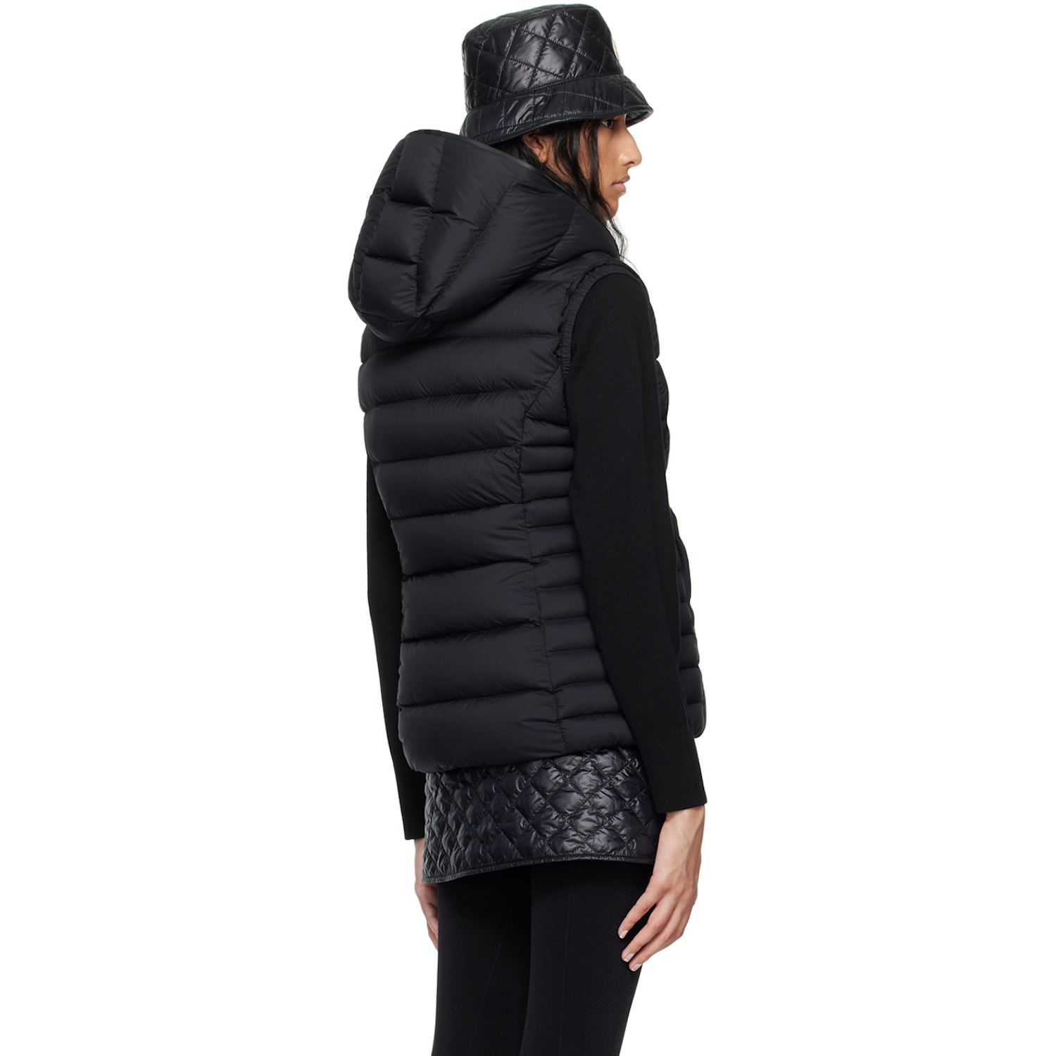  Moncler Black Barraux Down Vest 