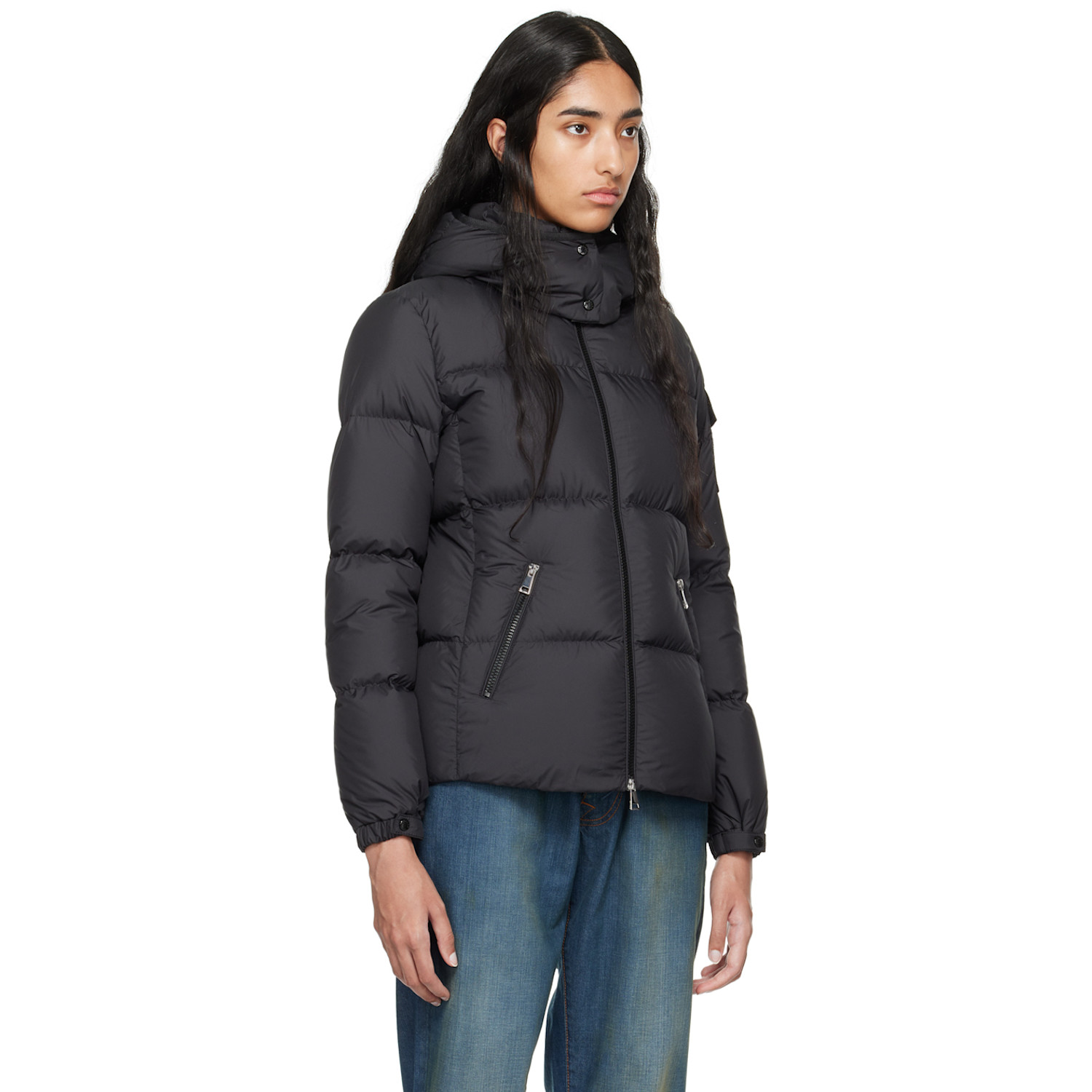 Moncler Black Fourmines Down Jacket 
