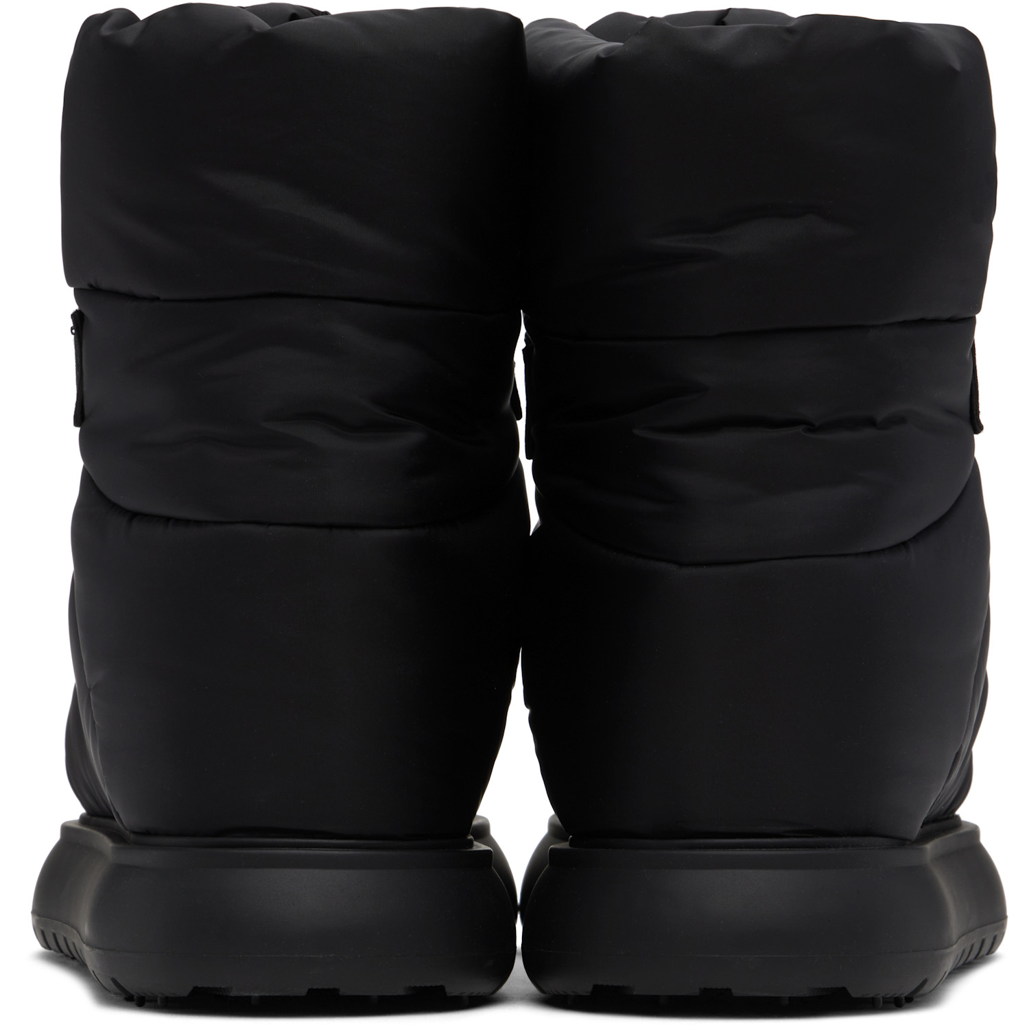  Moncler Black Gaia Pull Snow Boots 
