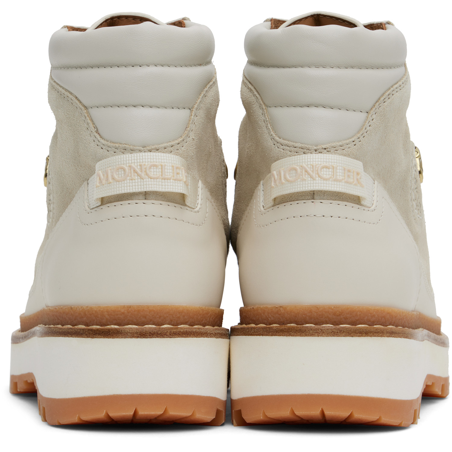  Moncler Off-white Peka Trek Hiking Boots 