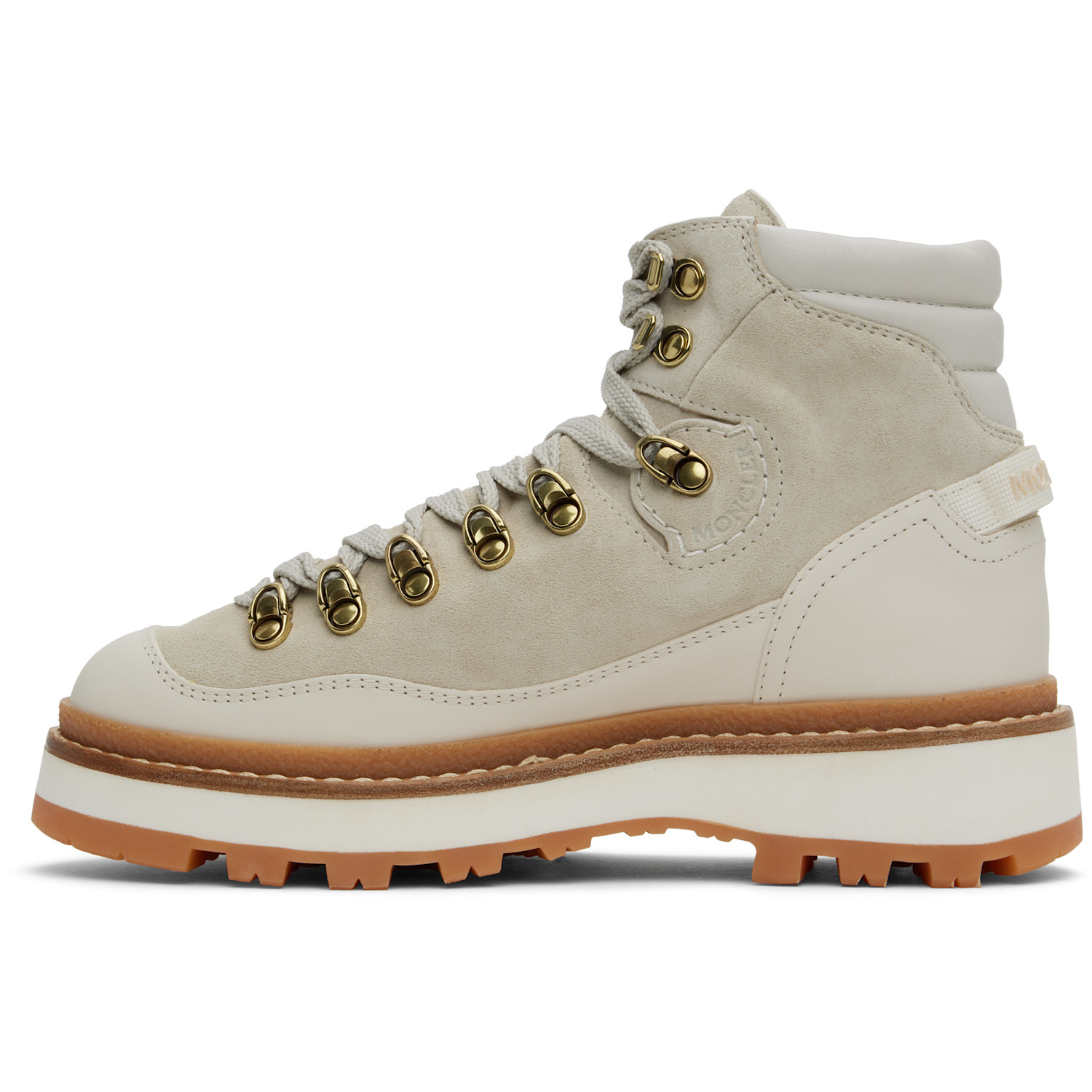  Moncler Off-white Peka Trek Hiking Boots 