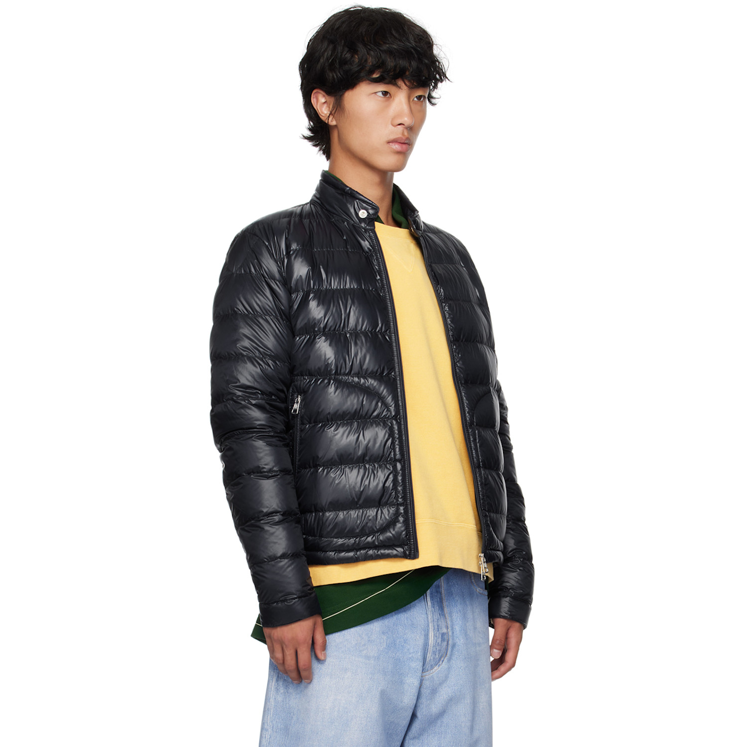  Moncler Navy Acorus Down Jacket 