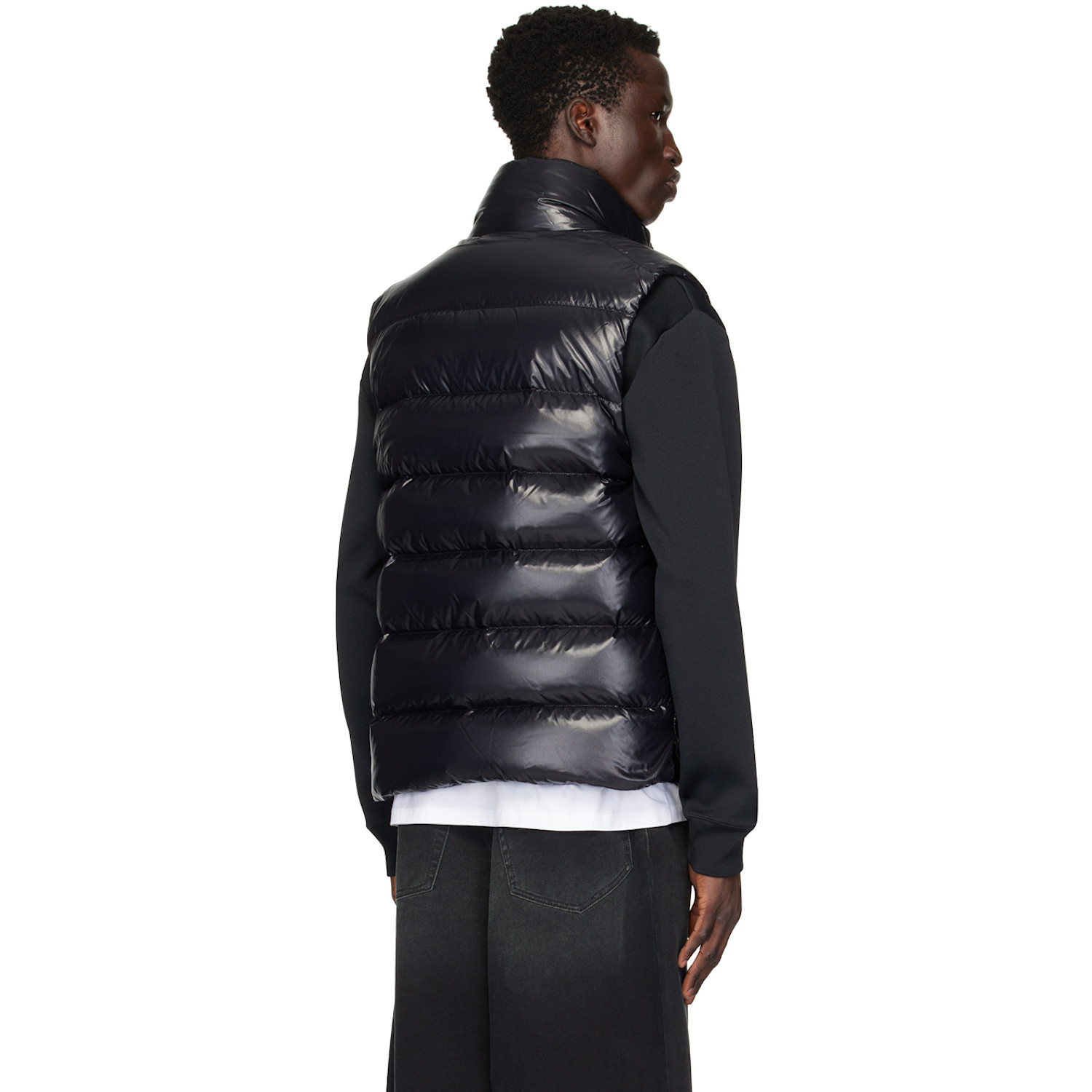  Moncler Black Tibb Down Vest 
