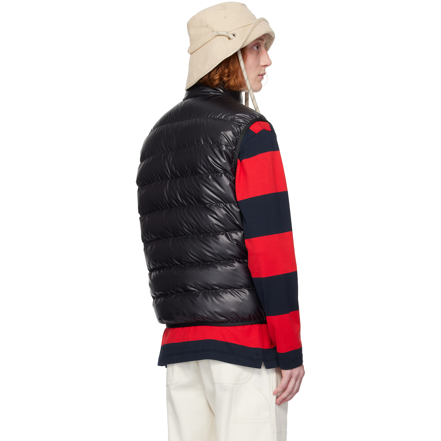  Moncler Black Aube Down Vest 