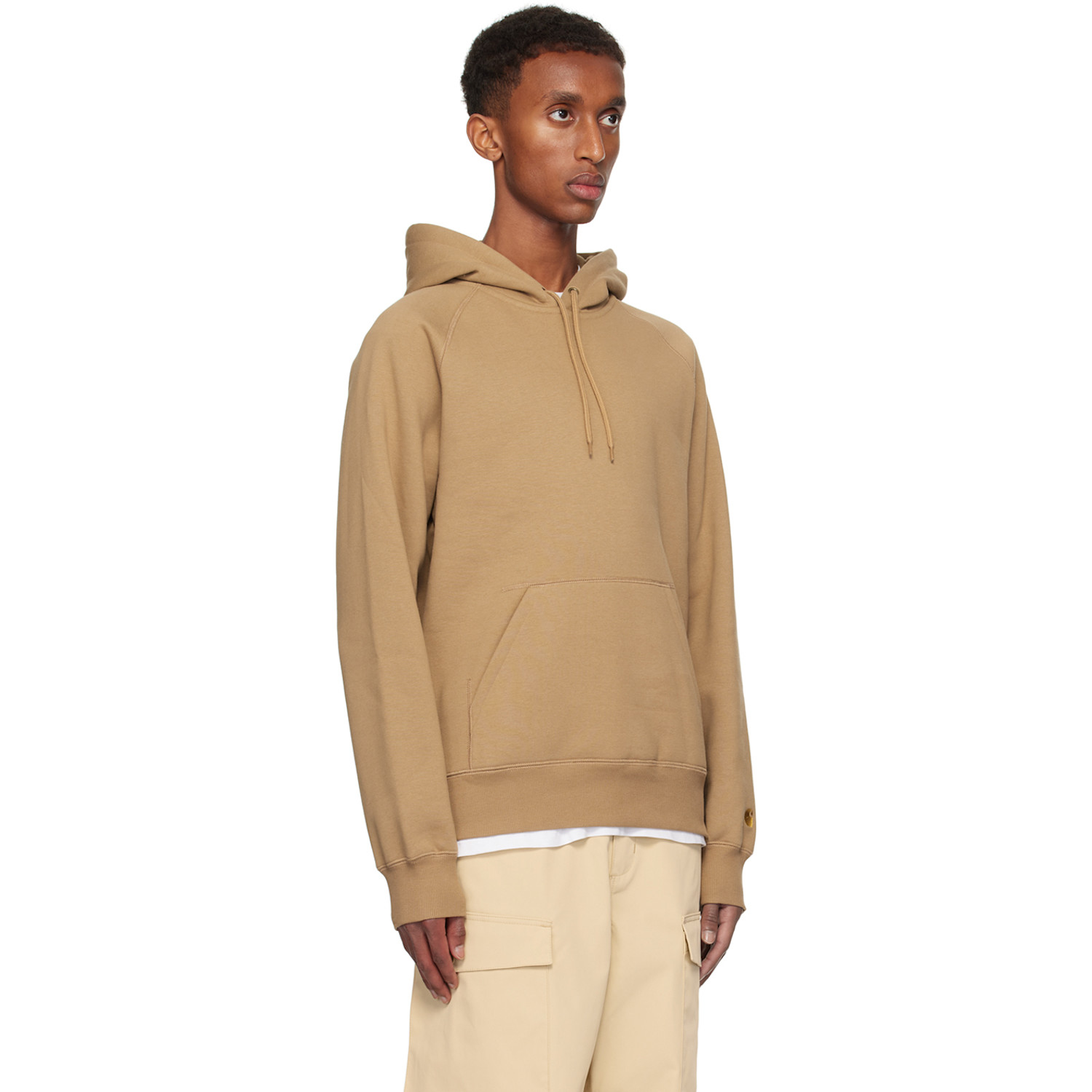  Carhartt Work In Progress Tan Chase Hoodie 