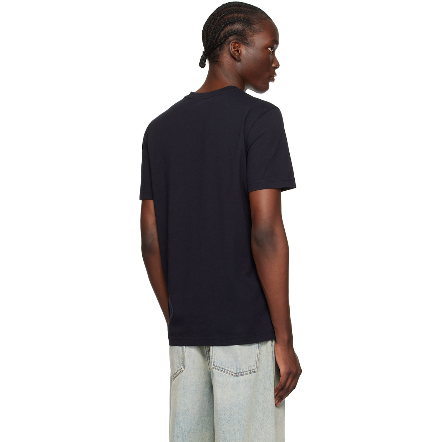  Moncler Navy Monogram T-shirt 