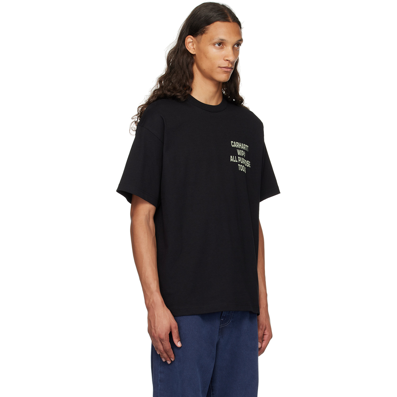  Carhartt Work In Progress Black Cross Screw T-shirt 