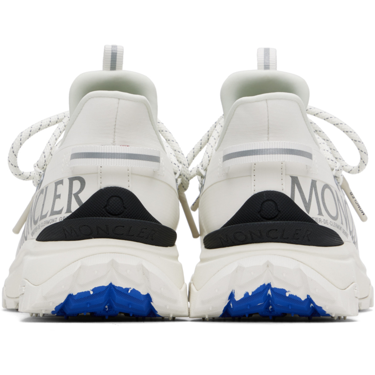  Moncler White Trailgrip Lite 2 Sneakers 