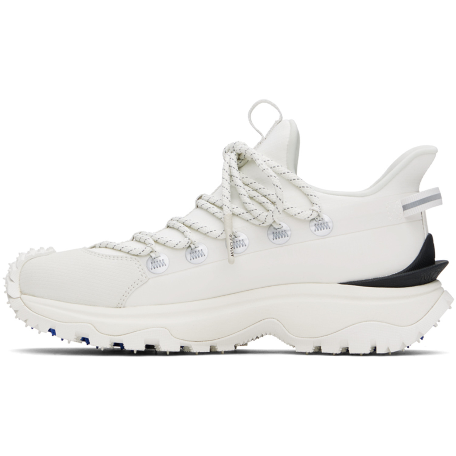  Moncler White Trailgrip Lite 2 Sneakers 