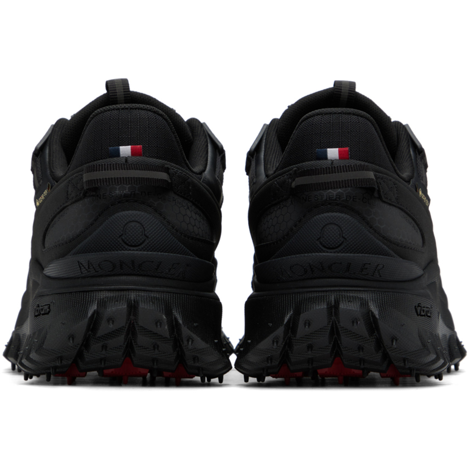  Moncler Black Trailgrip Gtx Sneakers 