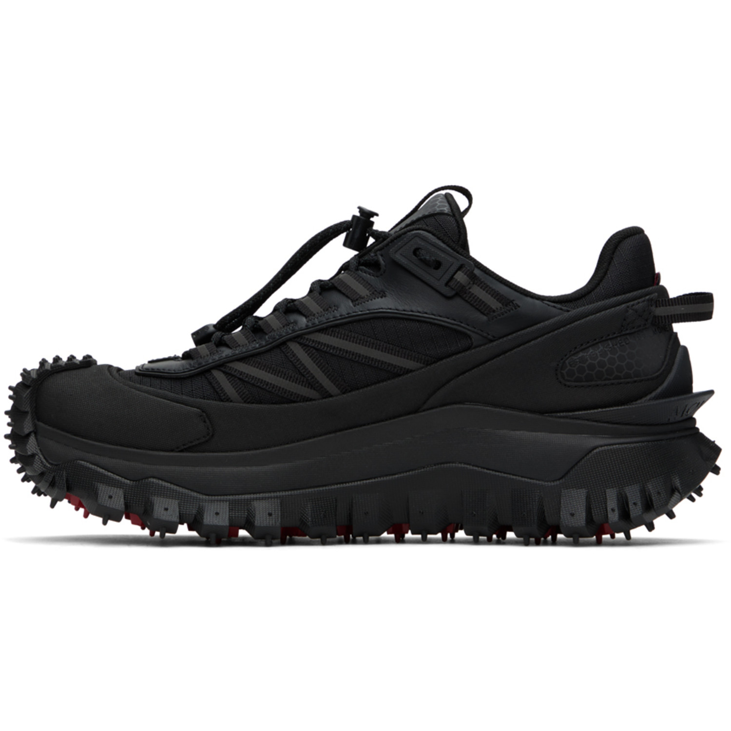  Moncler Black Trailgrip Gtx Sneakers 