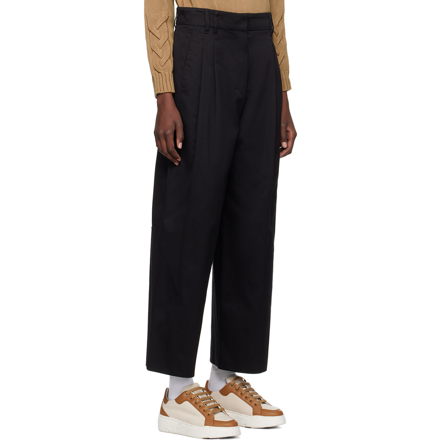  Max Mara Black Dina Trousers 