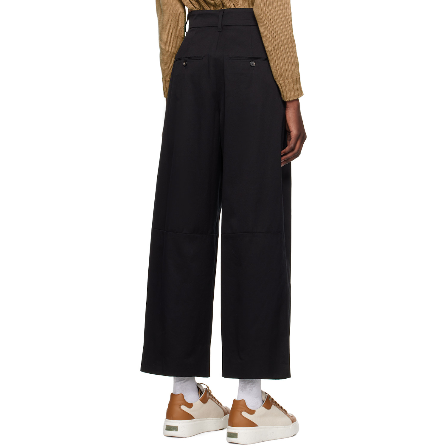  Max Mara Black Dina Trousers 