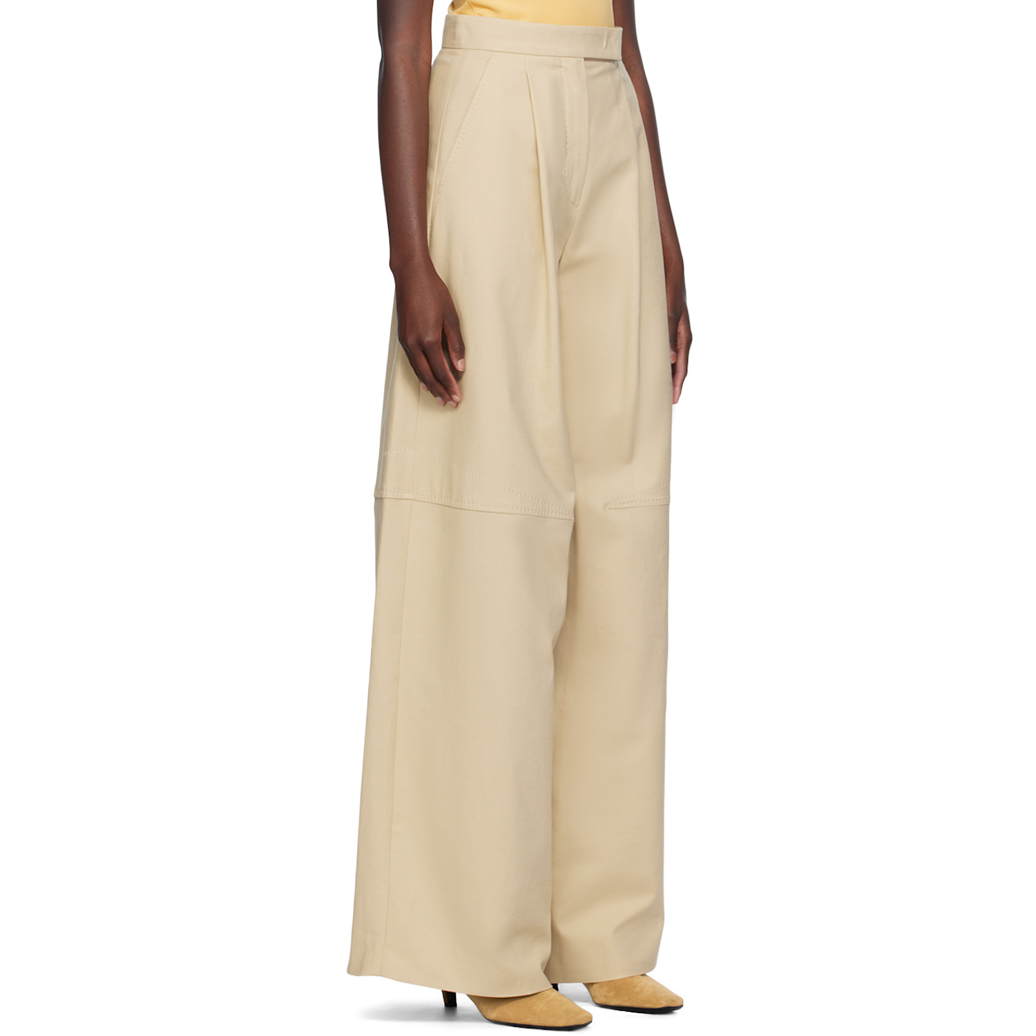  Max Mara Off-white Avoriaz Trousers 