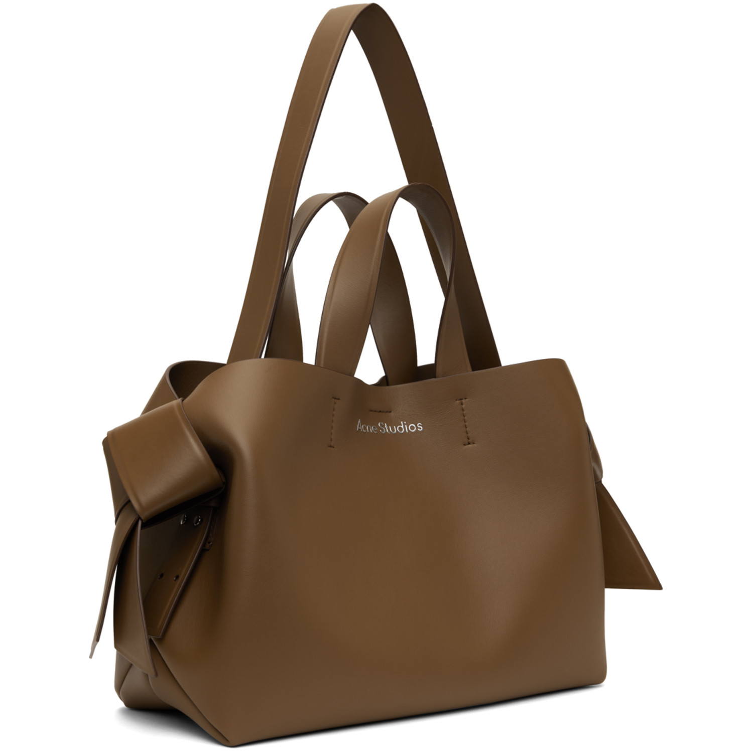  Acne Studios Brown Musubi Midi Tote 