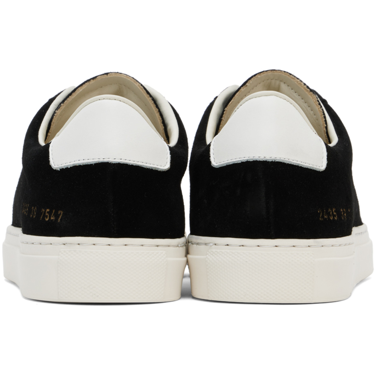  Common Projects Black Retro Sneakers 
