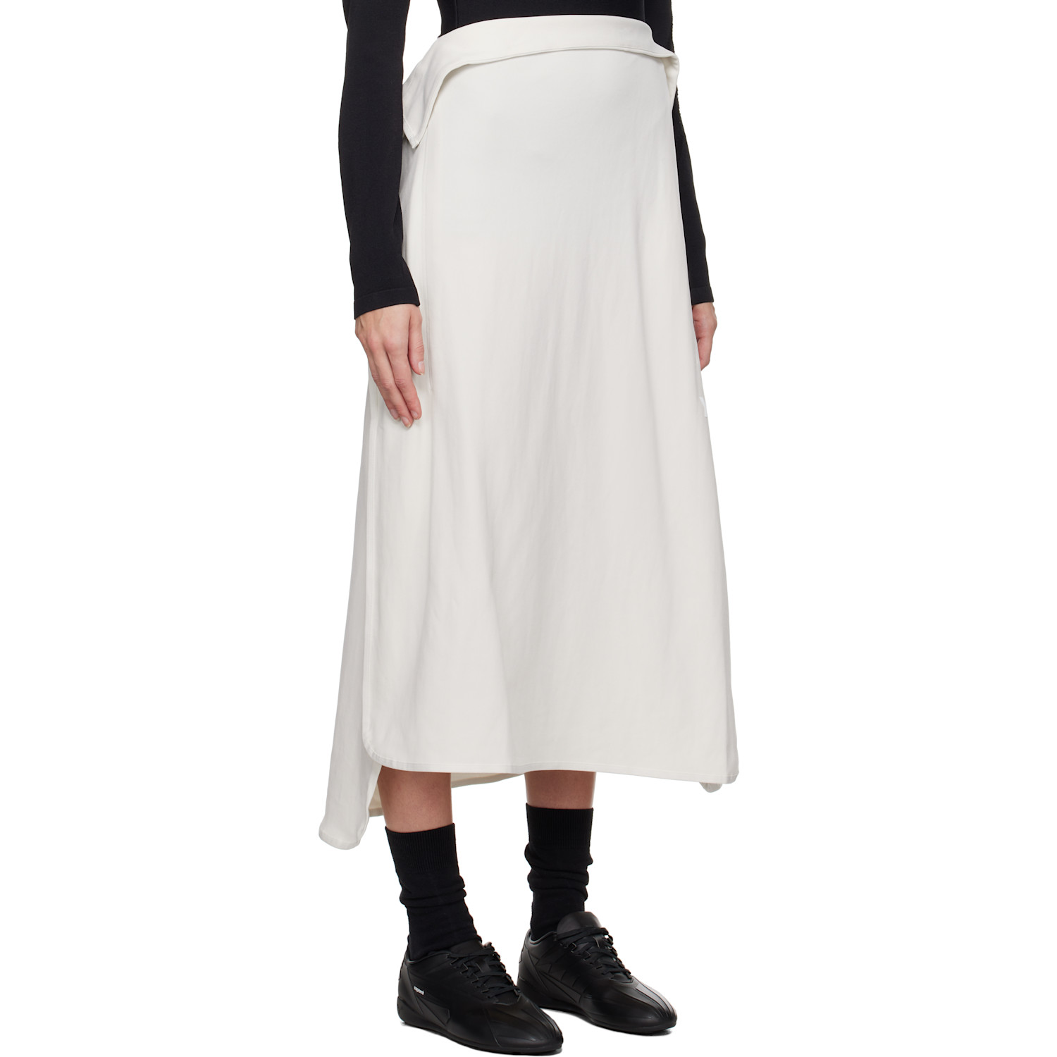  Y-3 Off-white Track Midi Skirt 