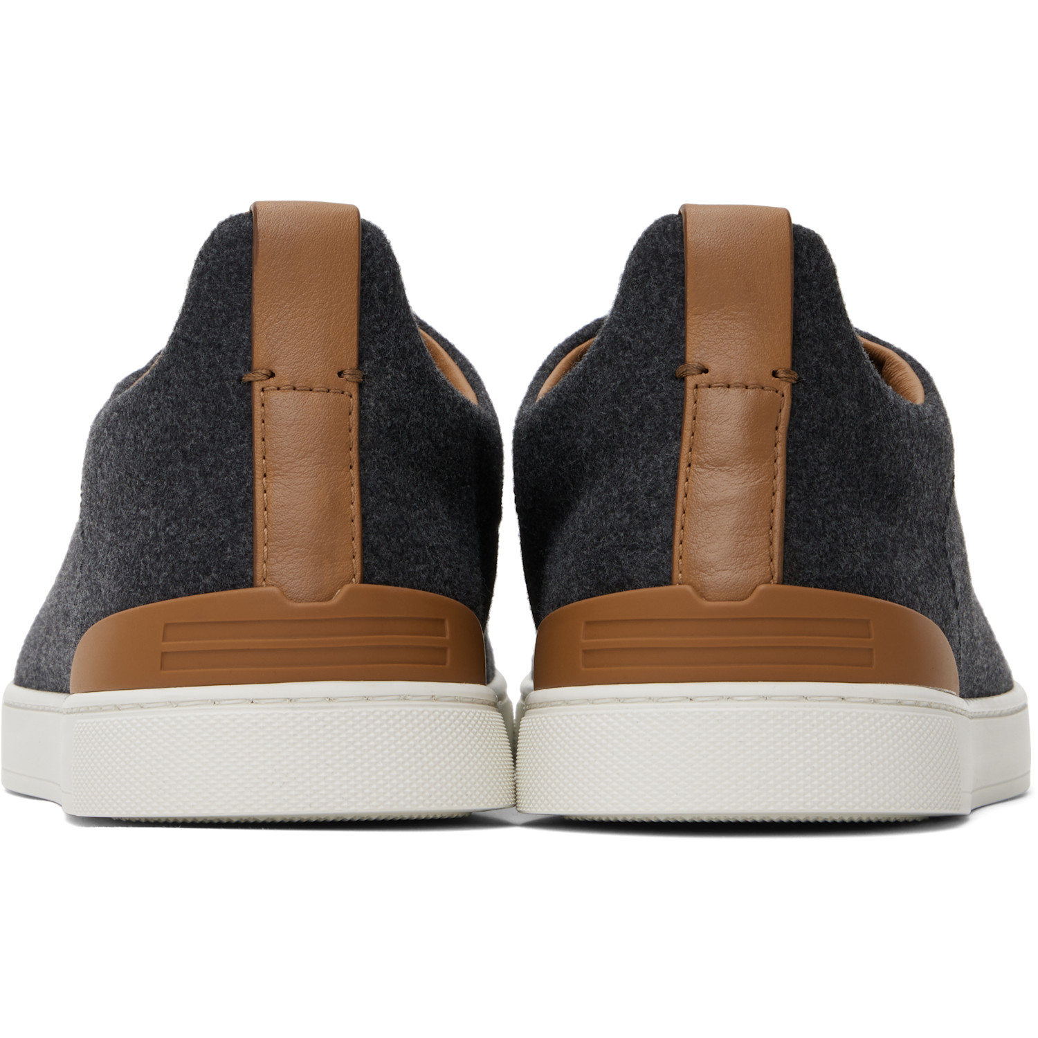  Zegna Gray #usetheexisting Triple Stitch Sneakers 