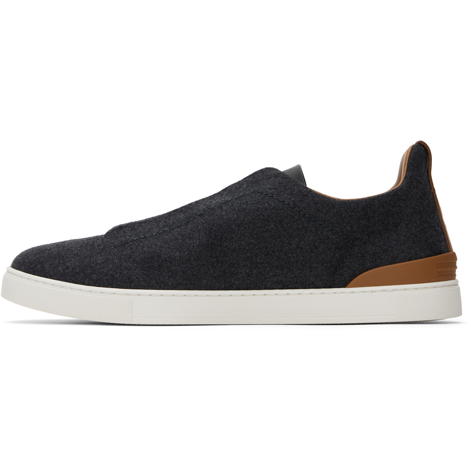  Zegna Gray #usetheexisting Triple Stitch Sneakers 