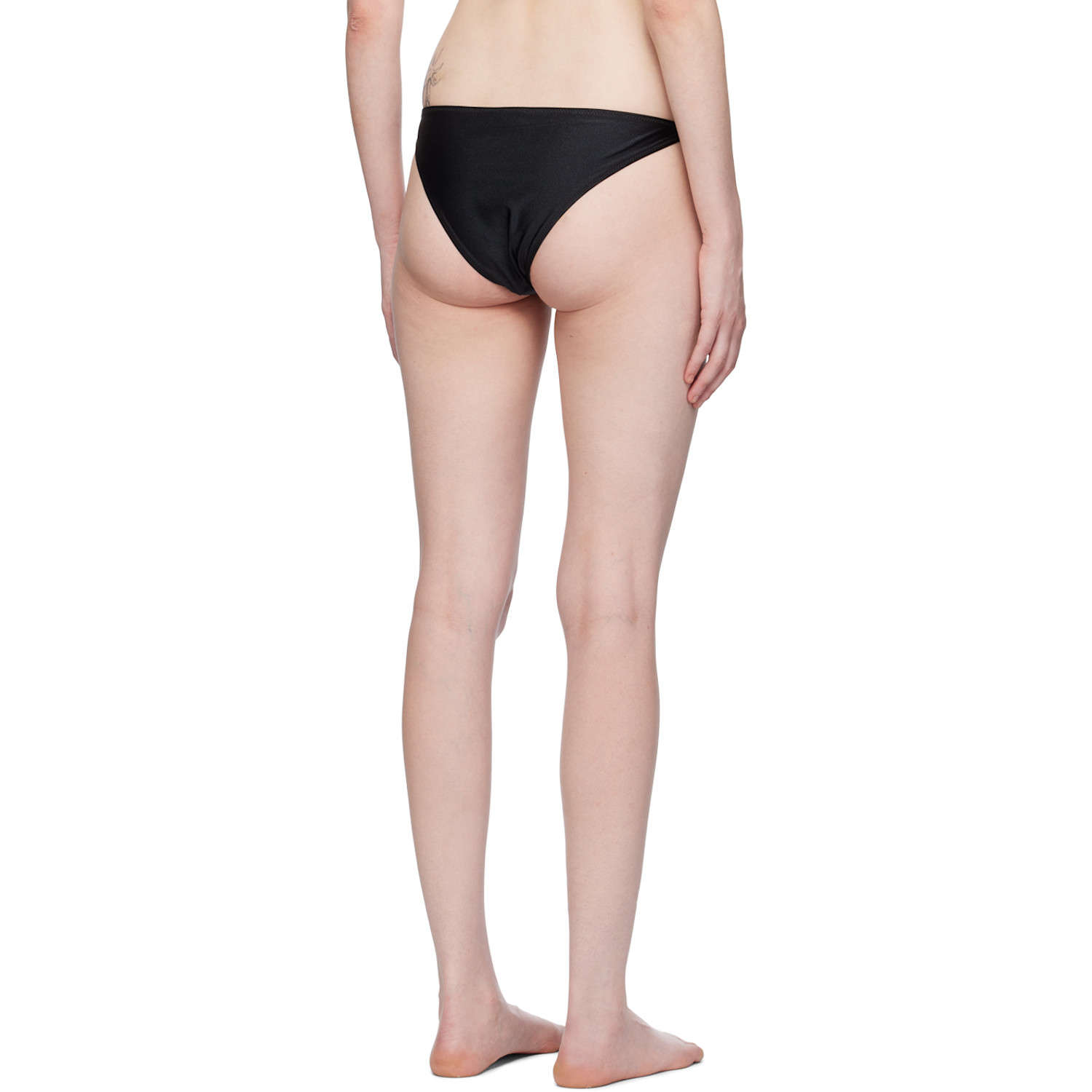  Ganni Black Emblem Bikini Bottom 