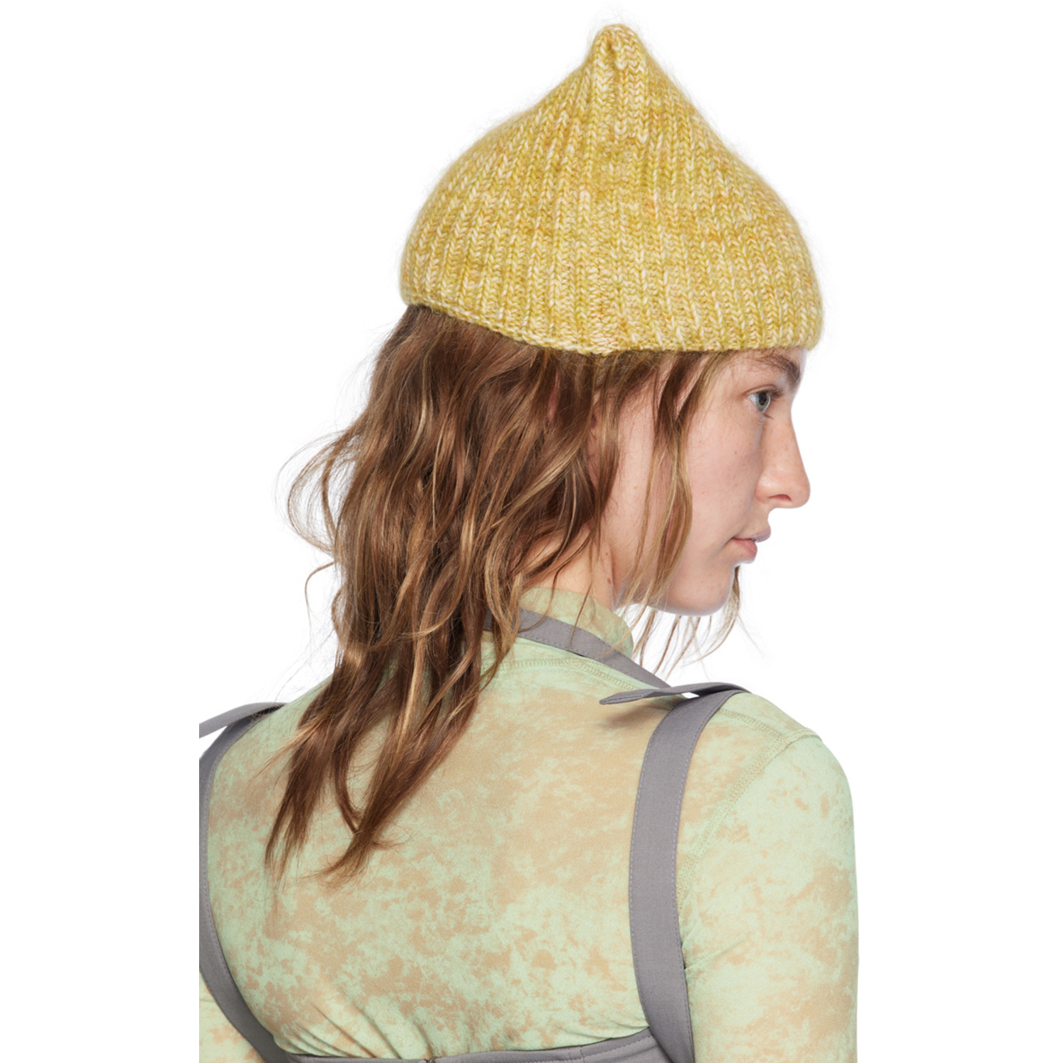  Knwls Yellow Precious Beanie 