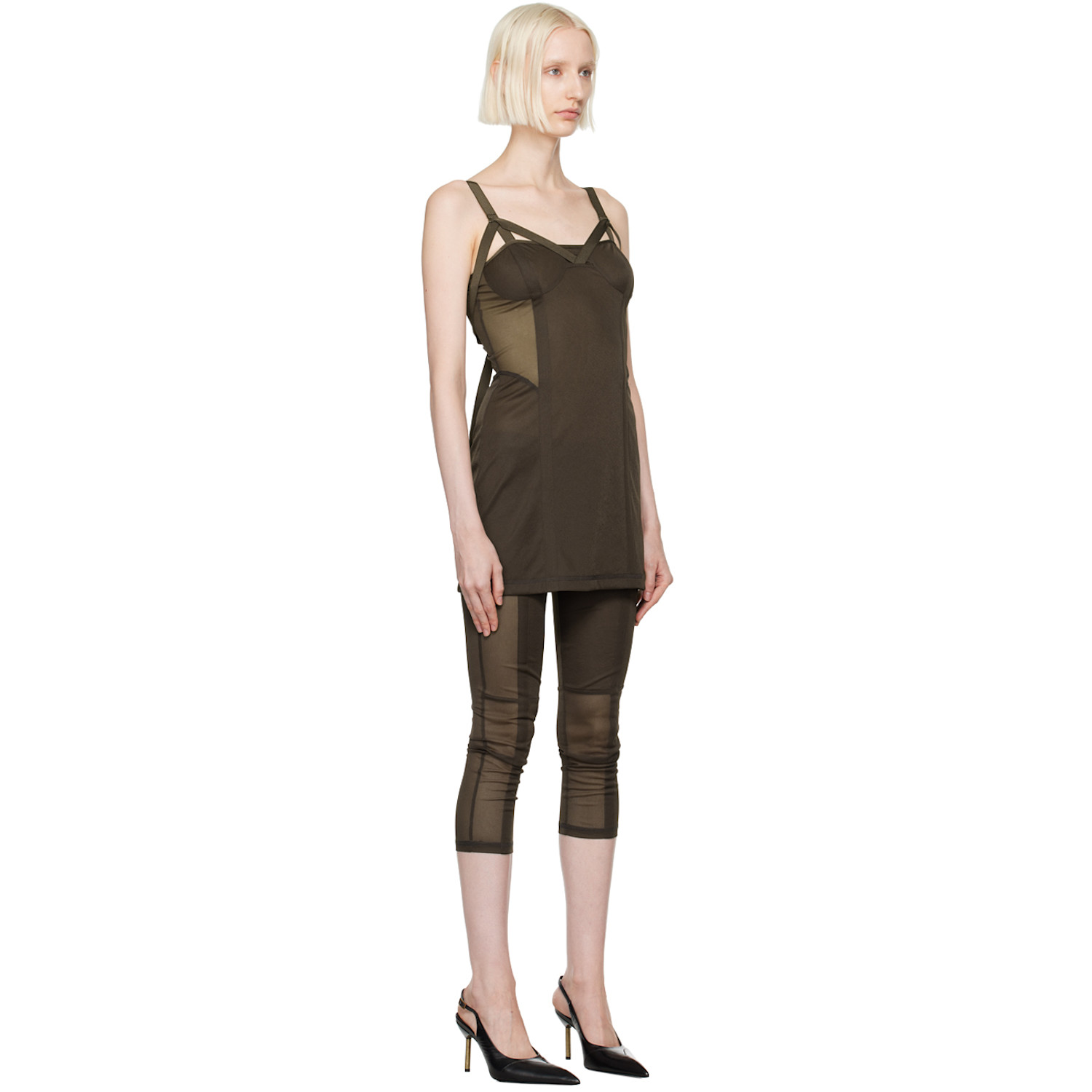 Knwls Brown Grace Minidress 