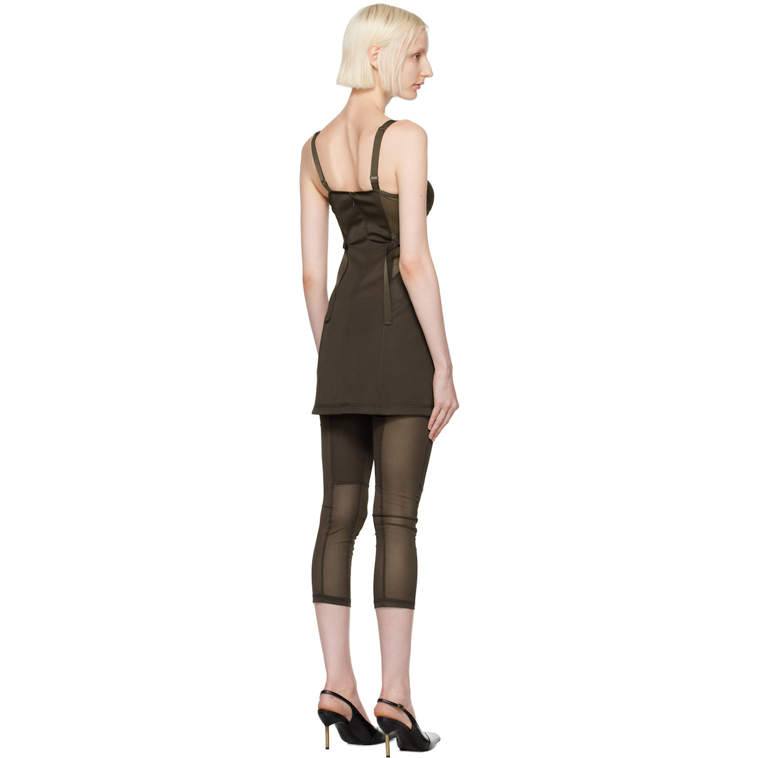  Knwls Brown Grace Minidress 