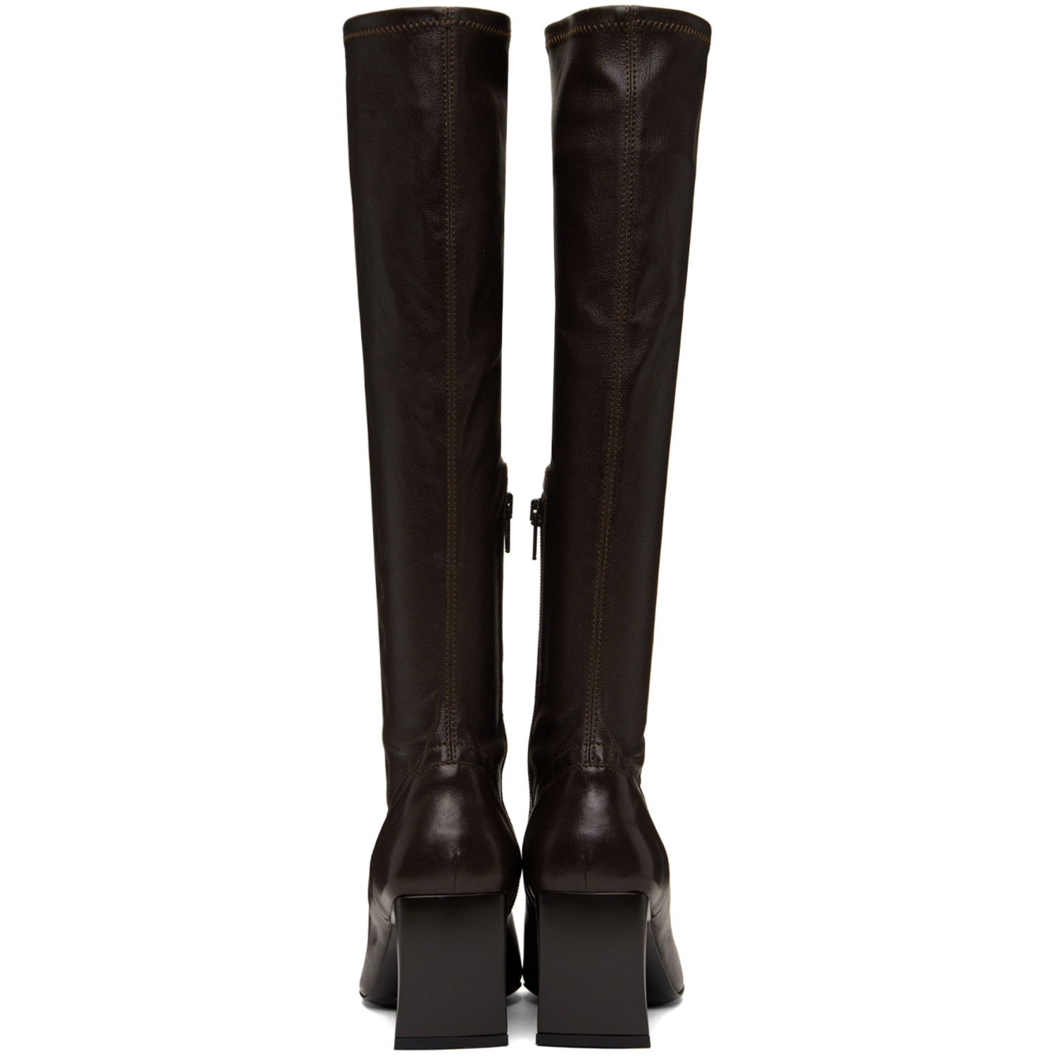  Knwls Brown Serpent Tall Boots 