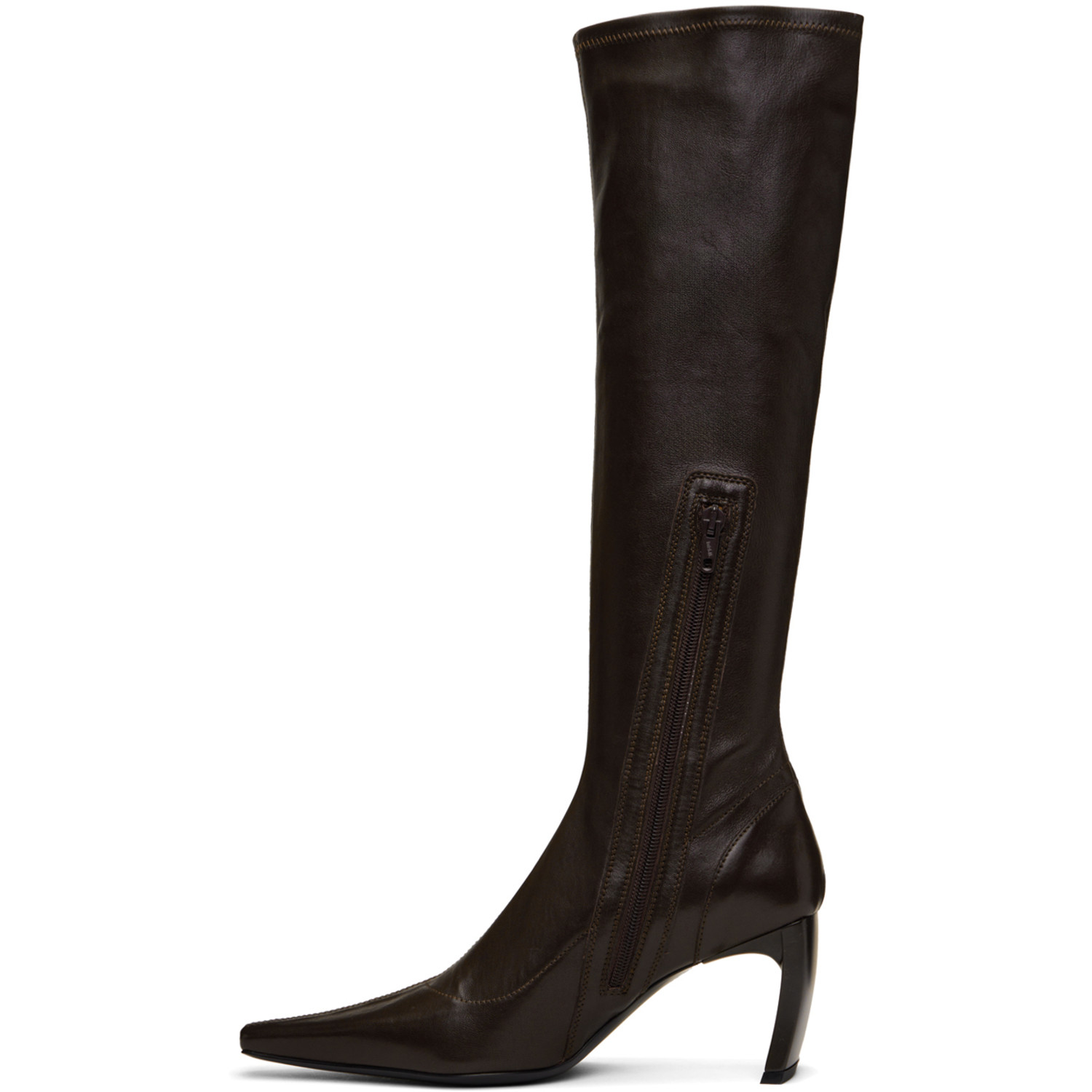  Knwls Brown Serpent Tall Boots 