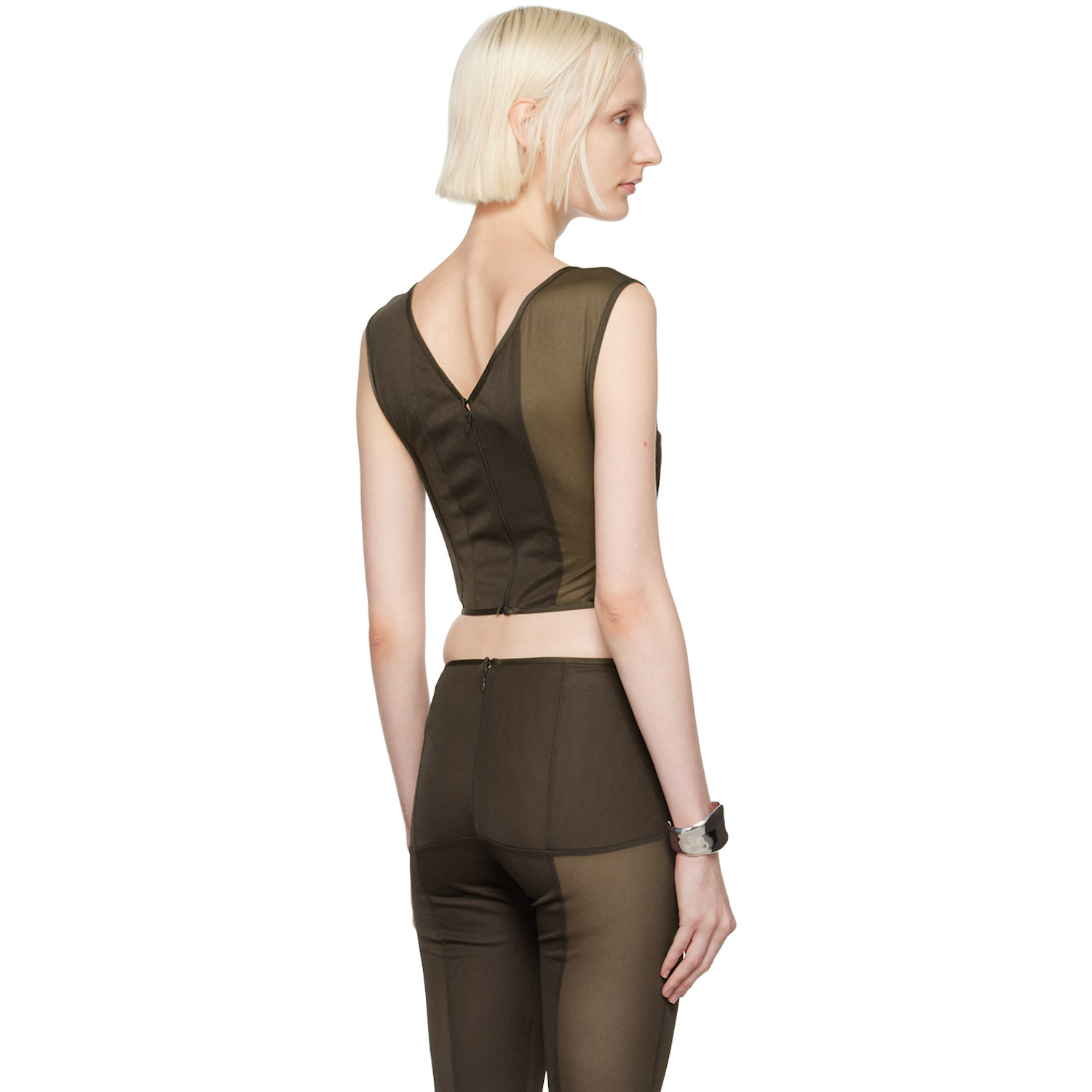  Knwls Brown Grace Bustier 