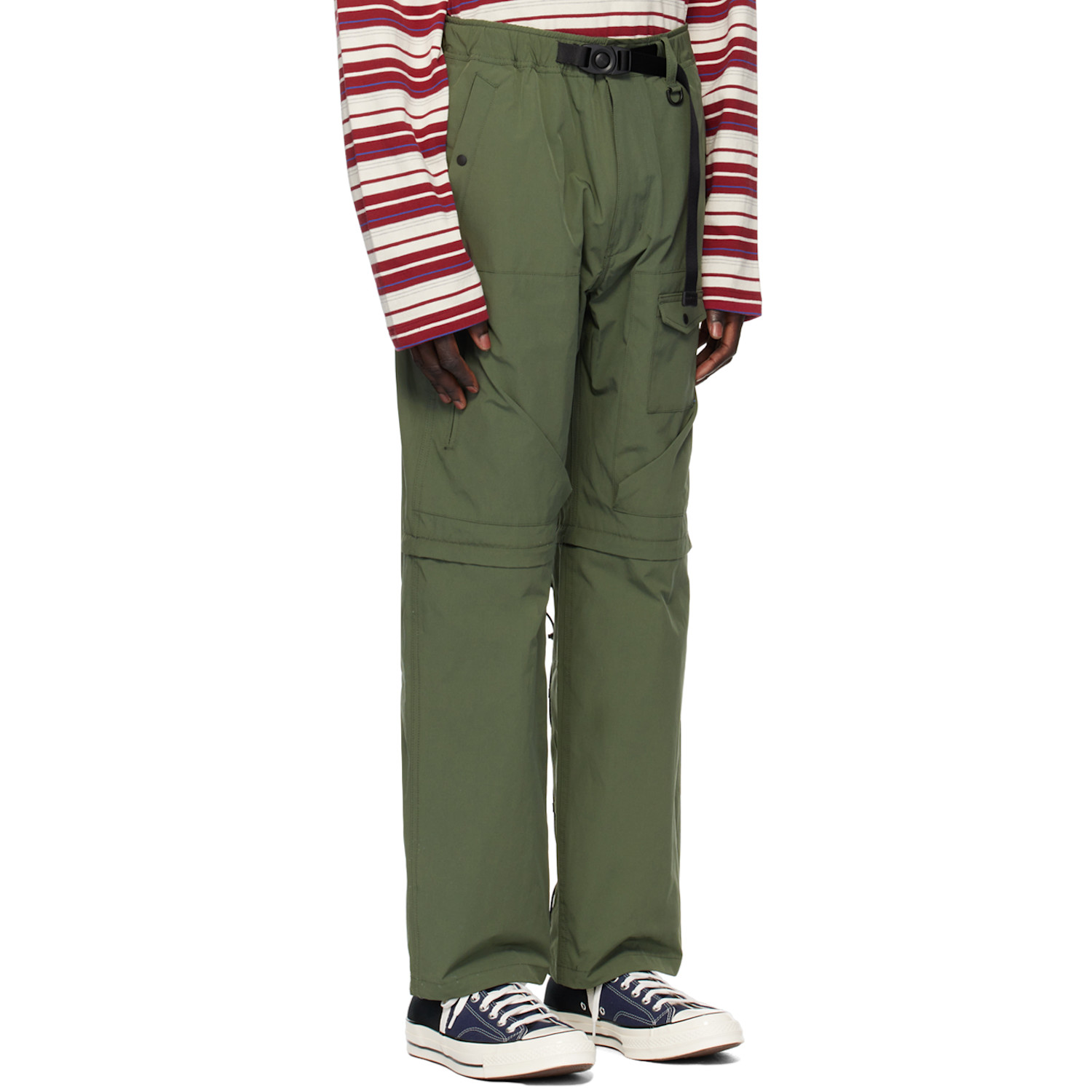  Uniform Bridge Khaki Detachable Cargo Pants 