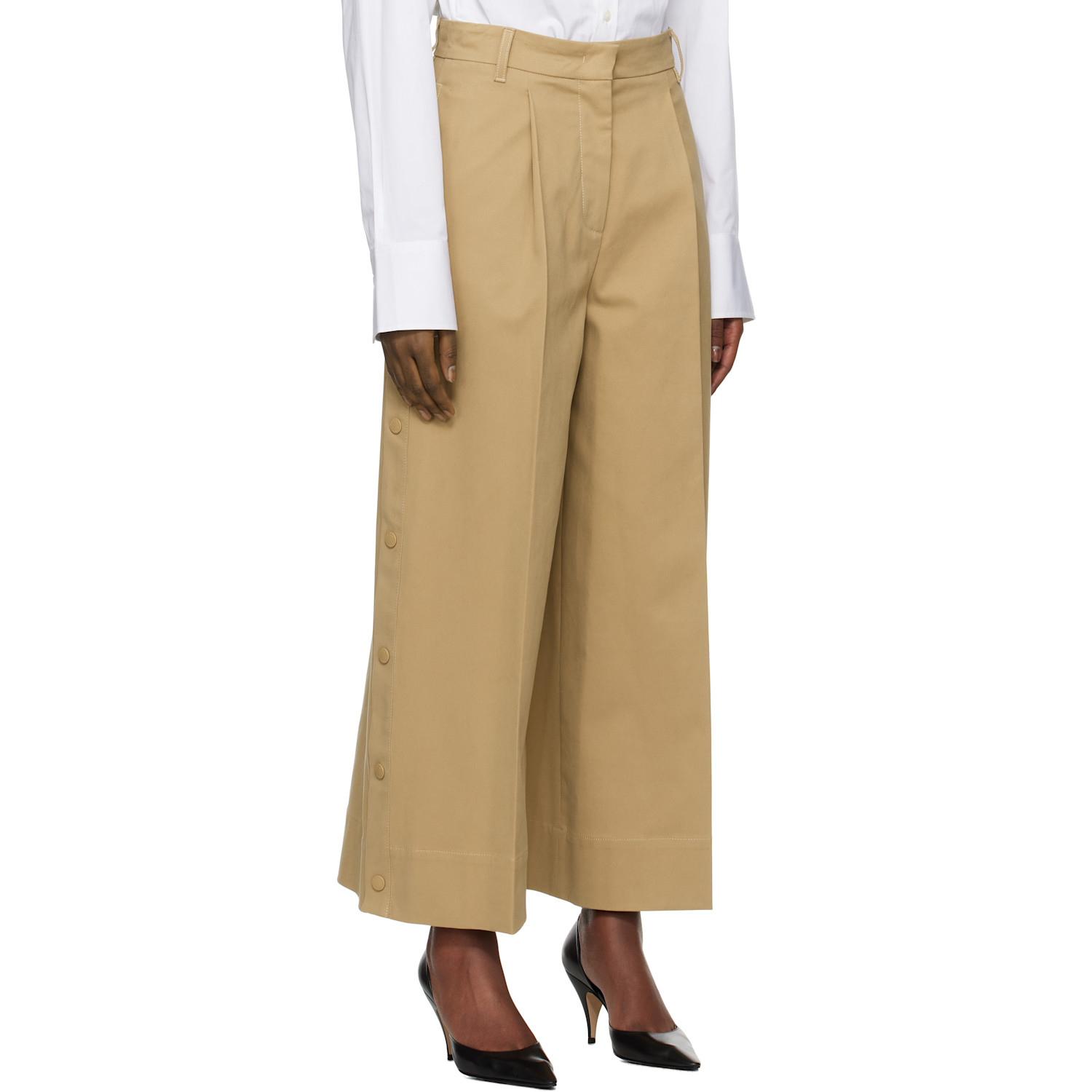  Weekend Max Mara Beige Caprile Trousers 
