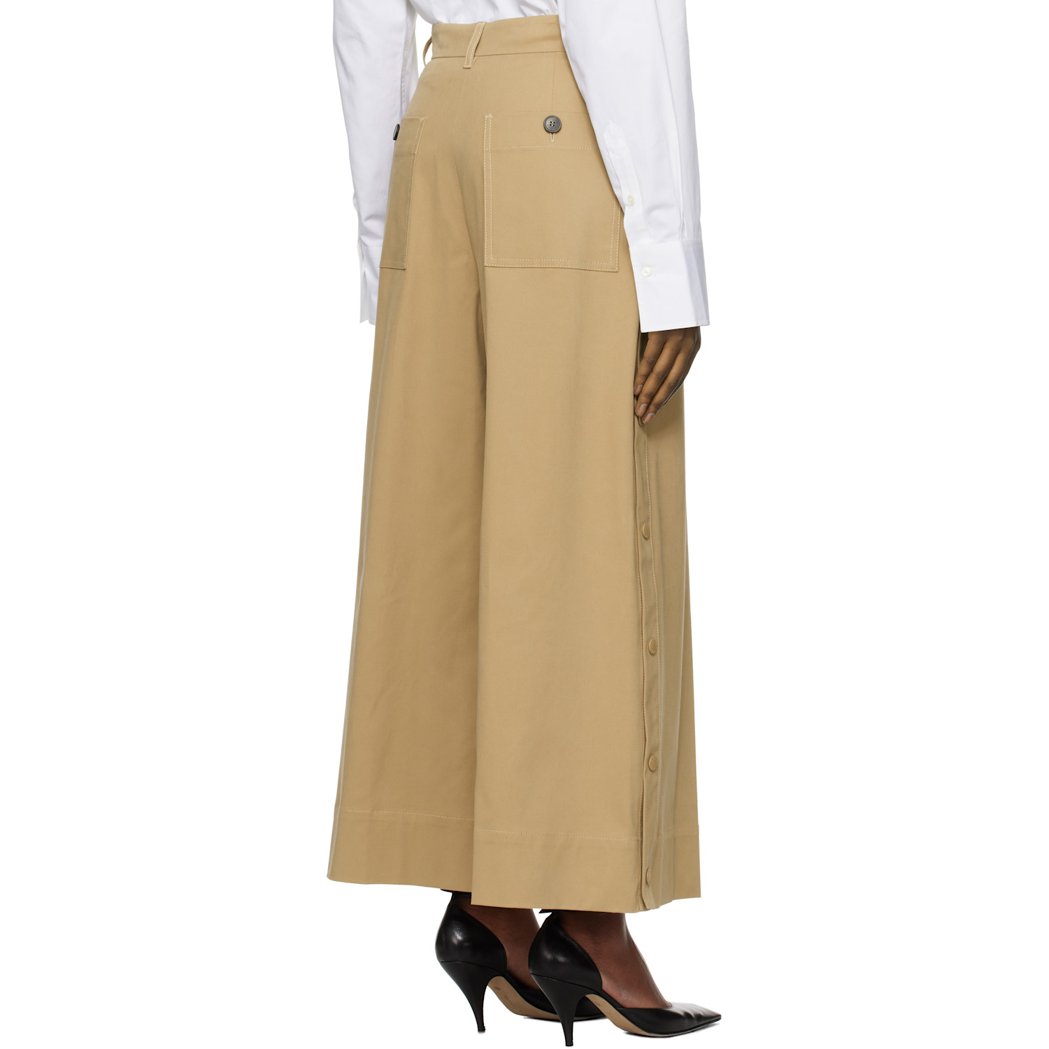  Weekend Max Mara Beige Caprile Trousers 