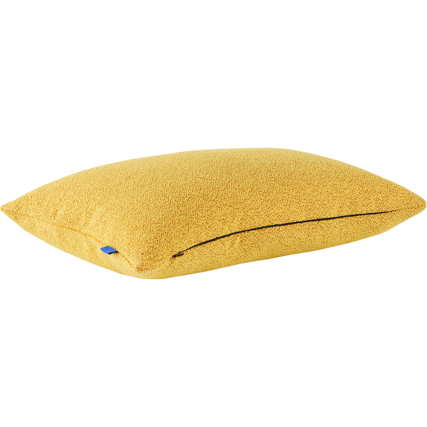  Hem Yellow Crepe Large Cushion 