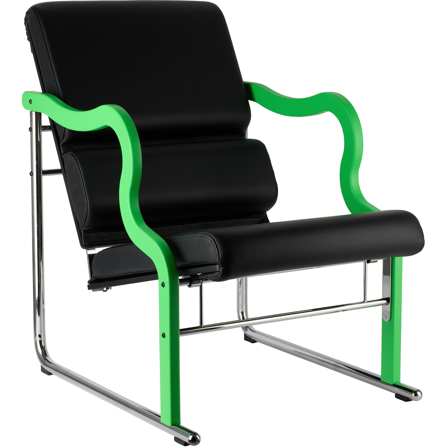  Hem Green & Black Experiment Chair 