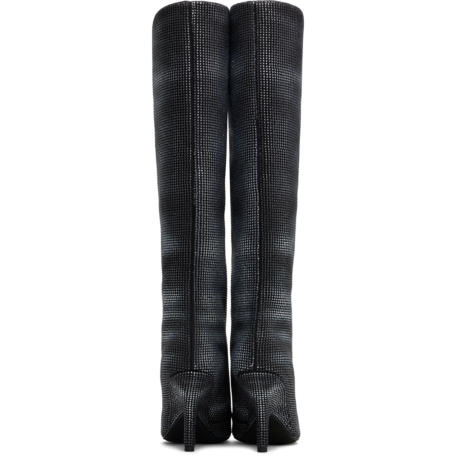  Alexander Wang Black Diablo 90mm Tall Boots 
