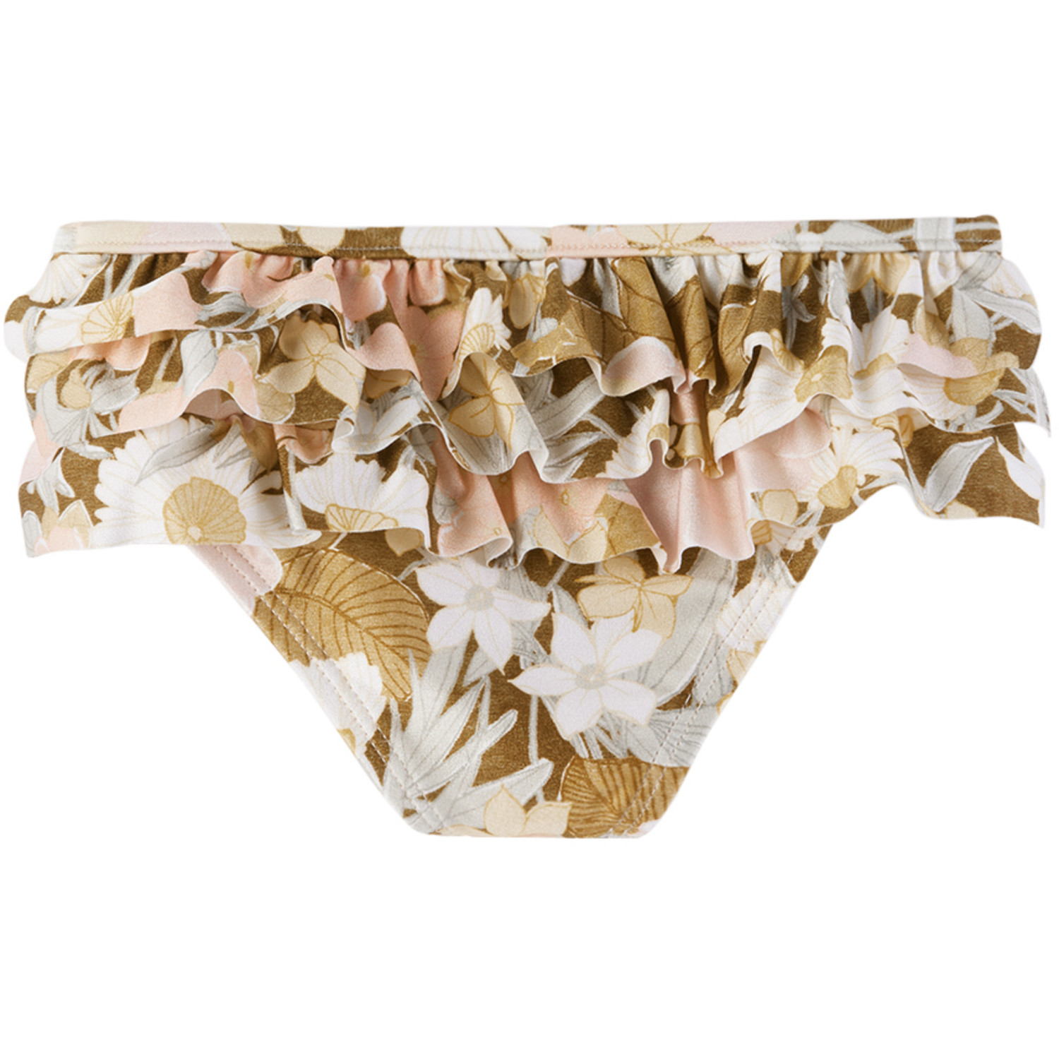  Zimmermann Kids Multicolor Pop Frill Bikini Bottom 