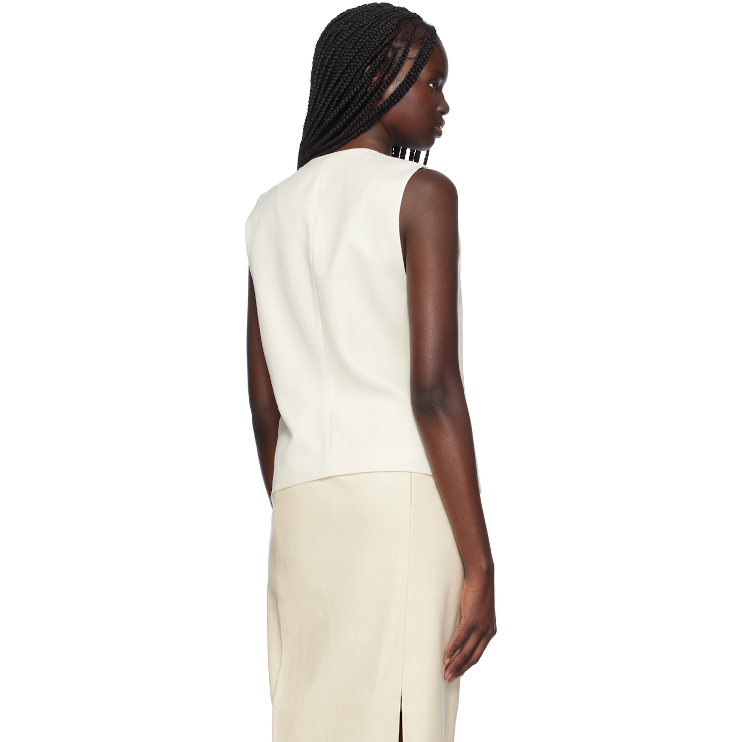  St. Agni Off-white Rouleau Vest 