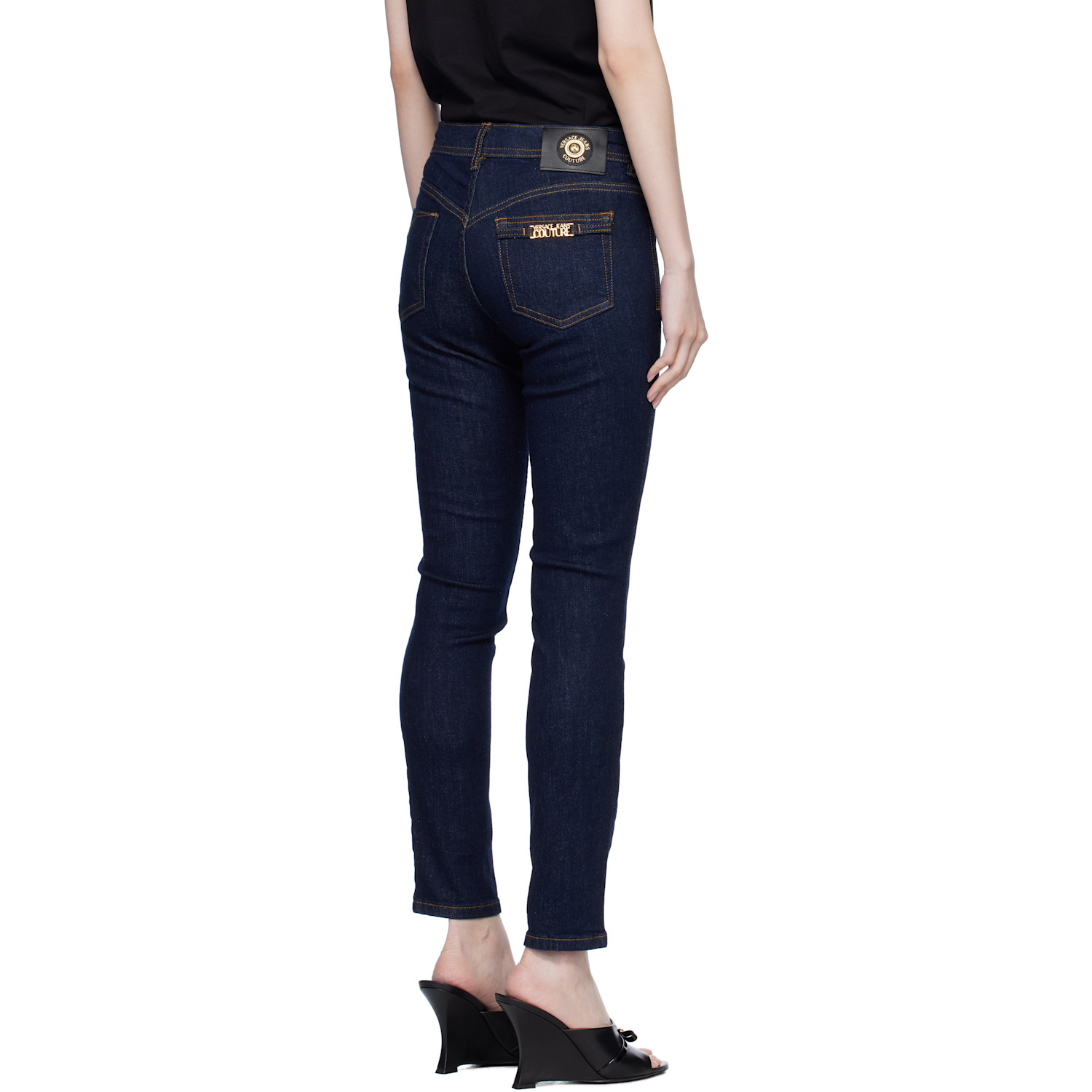  Versace Jeans Couture Navy 5-pocket Jeans 